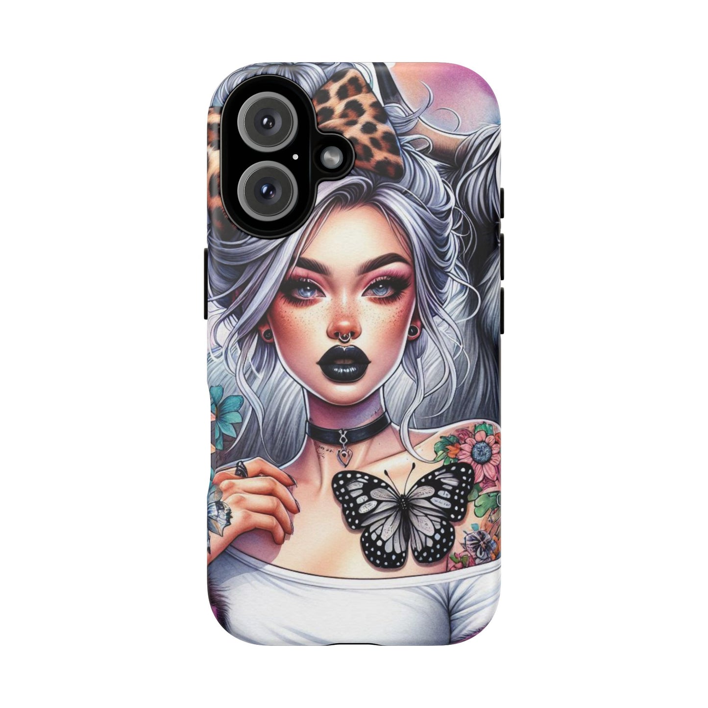 Wild Spirit – Gothic Chic & Nature Fusion Mobile Cover