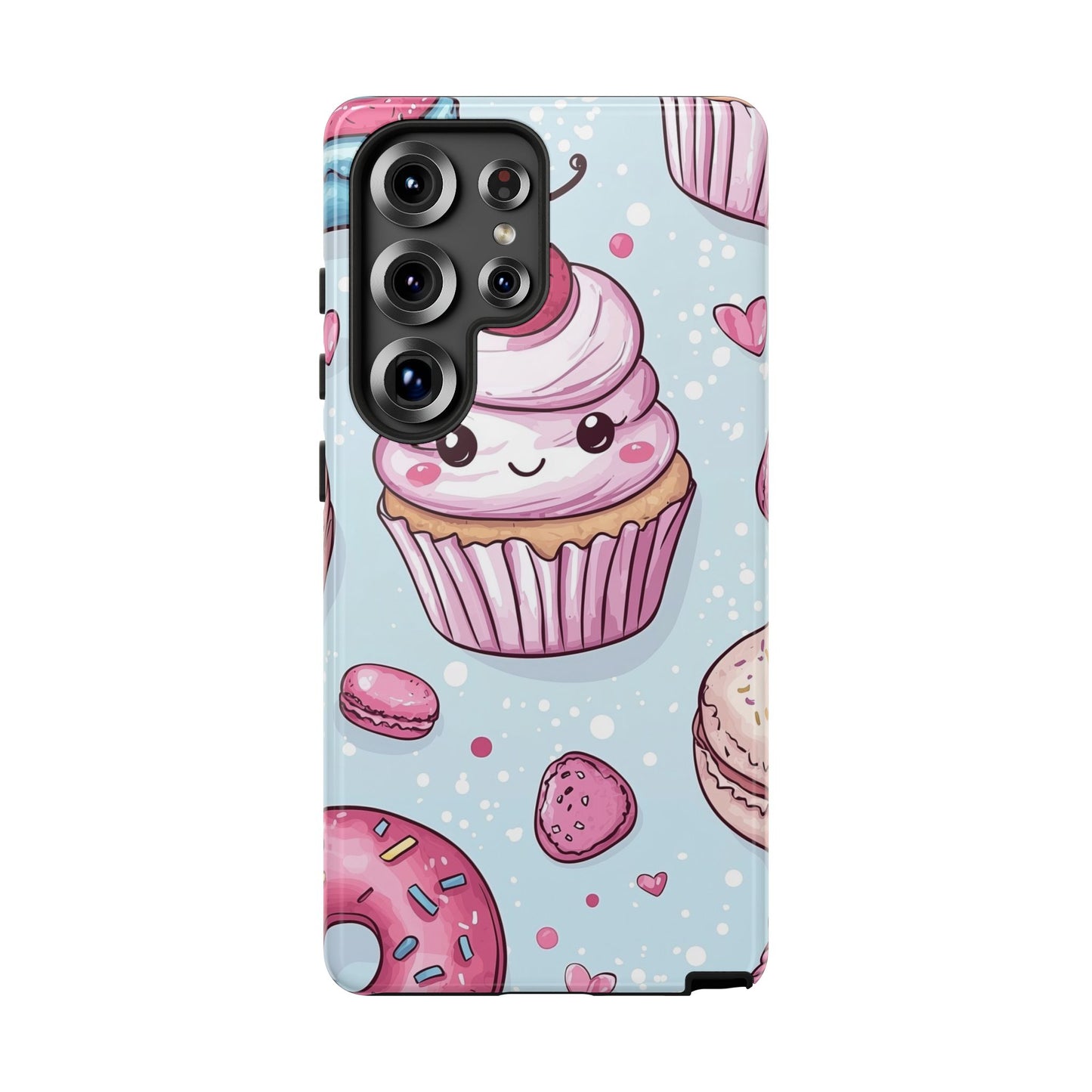 Kawaii Sweets: Adorable Dessert Anime Phone Case for iPhone, Samsung, Google Pixel