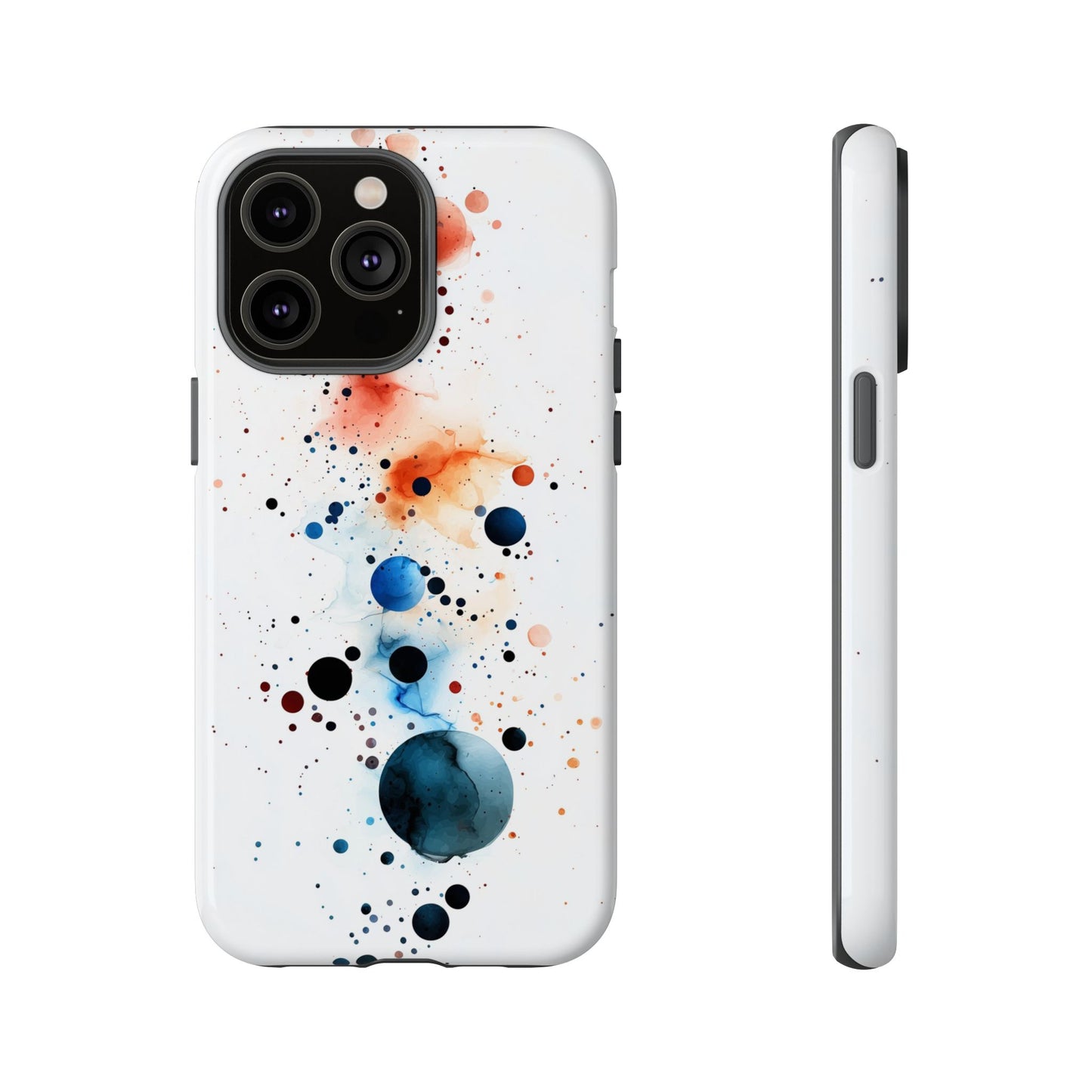 Celestial Splash" – Watercolor Abstract Phone Case for iPhone, google Pixel & Samsung
