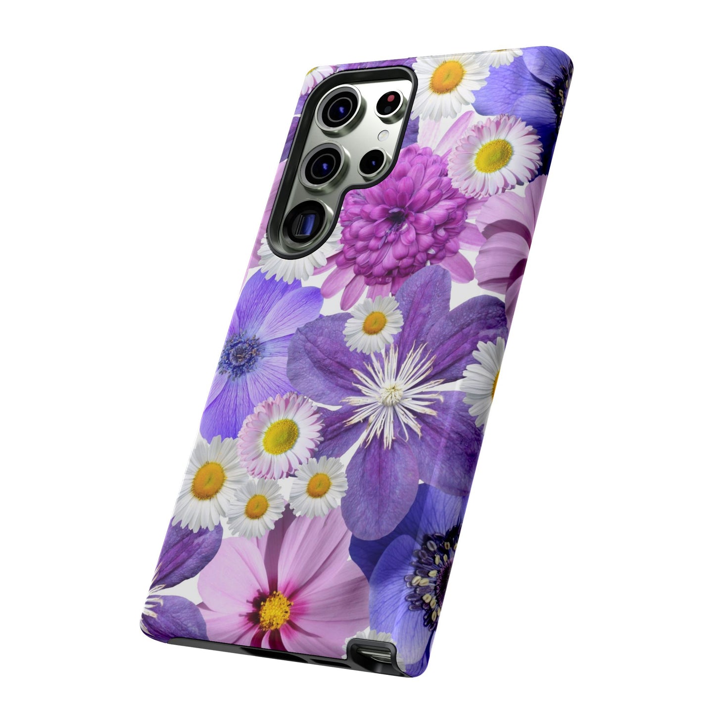 Lavender Blossom Floral Mobile Case