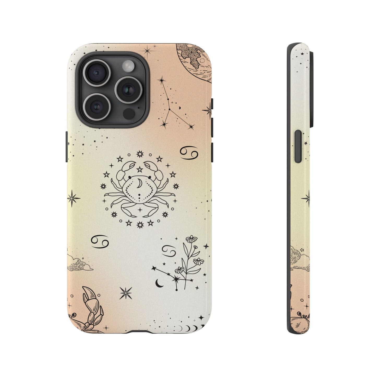 Cancer Zodiac Sign Phone Case β Soft & Protective Shell for iPhone, Samsung & Google Pixel