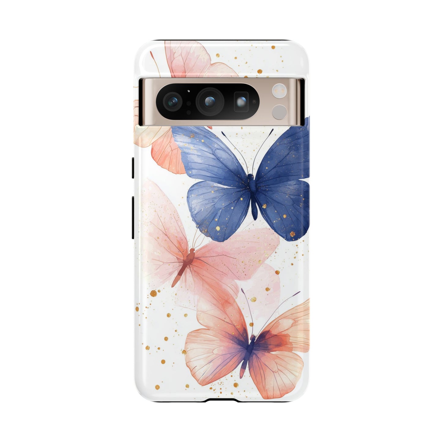 Papillon Glow" – Watercolor Butterfly Case for iPhone, google Pixel & Samsung