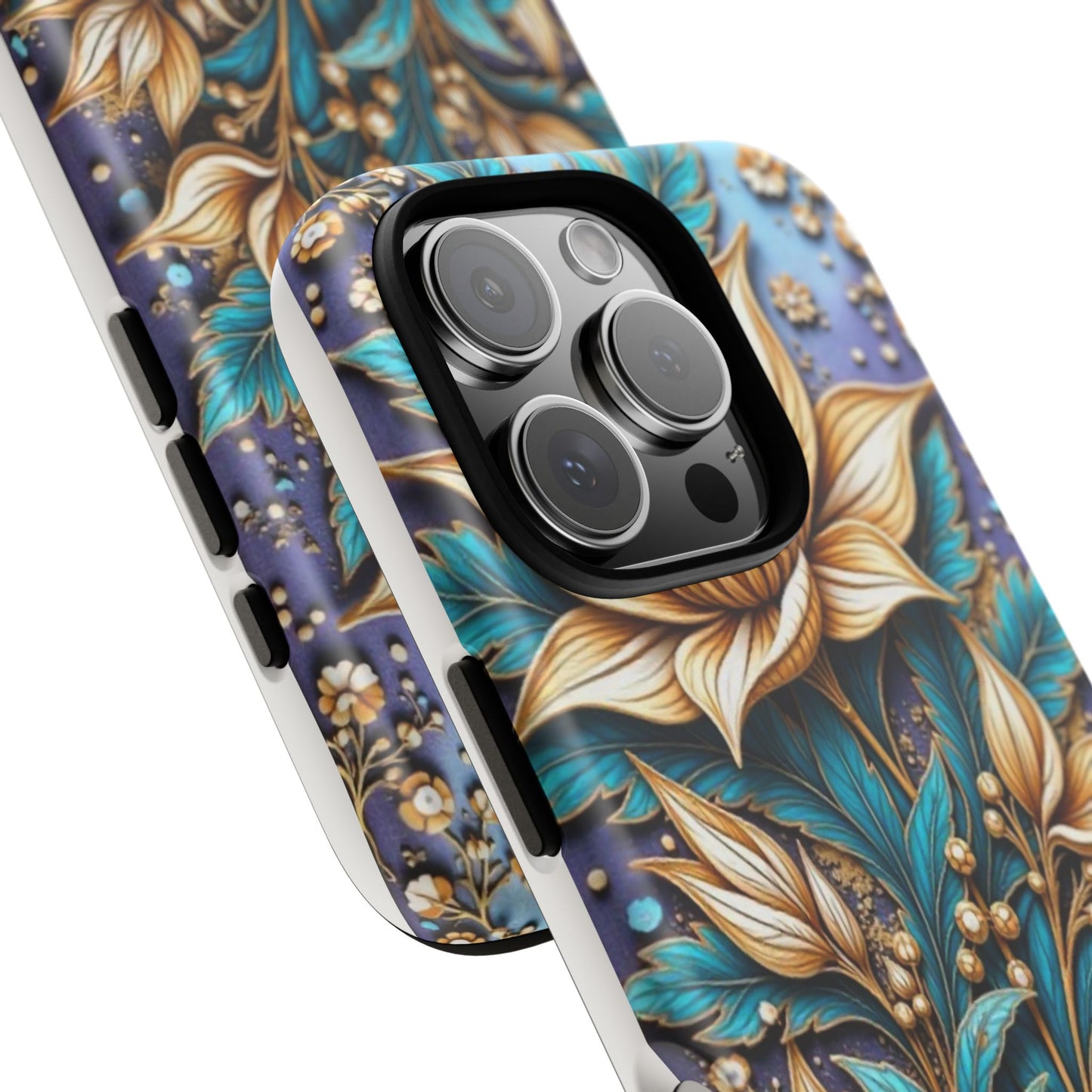 Golden Chrysanthemum: Floral Stained Glass Masterpiece
