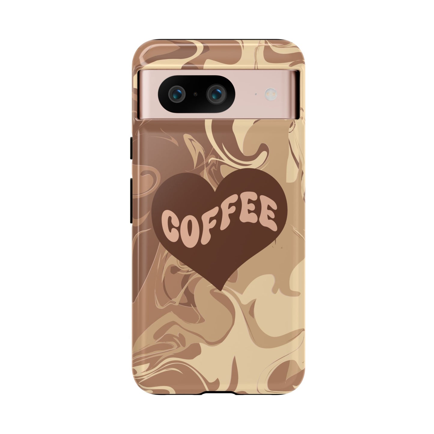 Retro Coffee Aesthetic Phone Case – Vintage Coffee Lover’s Design for iPhone, Samsung & Google Pixel