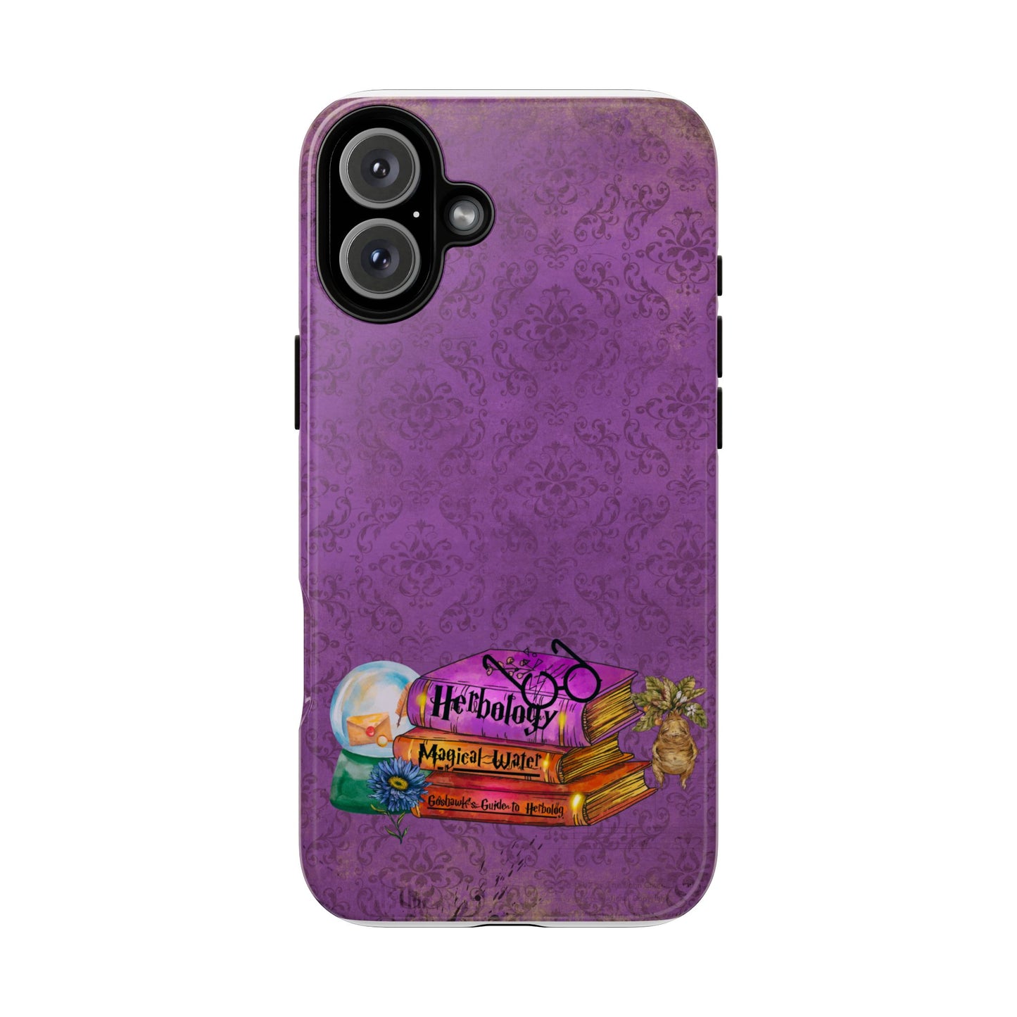 Herbology, Magical Water Witchy Phone Case for iPhone, Samsung & Google Pixel, Books Lover Gift