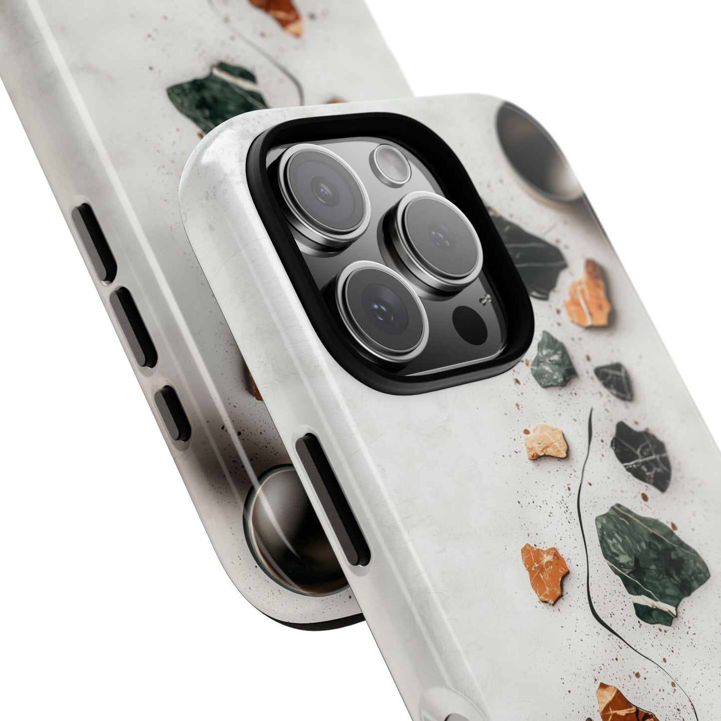 Minimalist Terrazzo Flow Phone Case for iPhone, google Pixel & Samsung