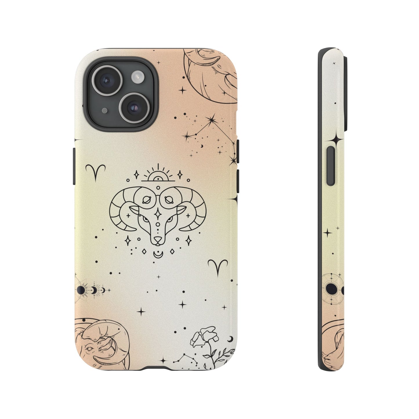 Aries Zodiac Sign Phone Case β Bold & Fiery Design for iPhone, Samsung & Google Pixel