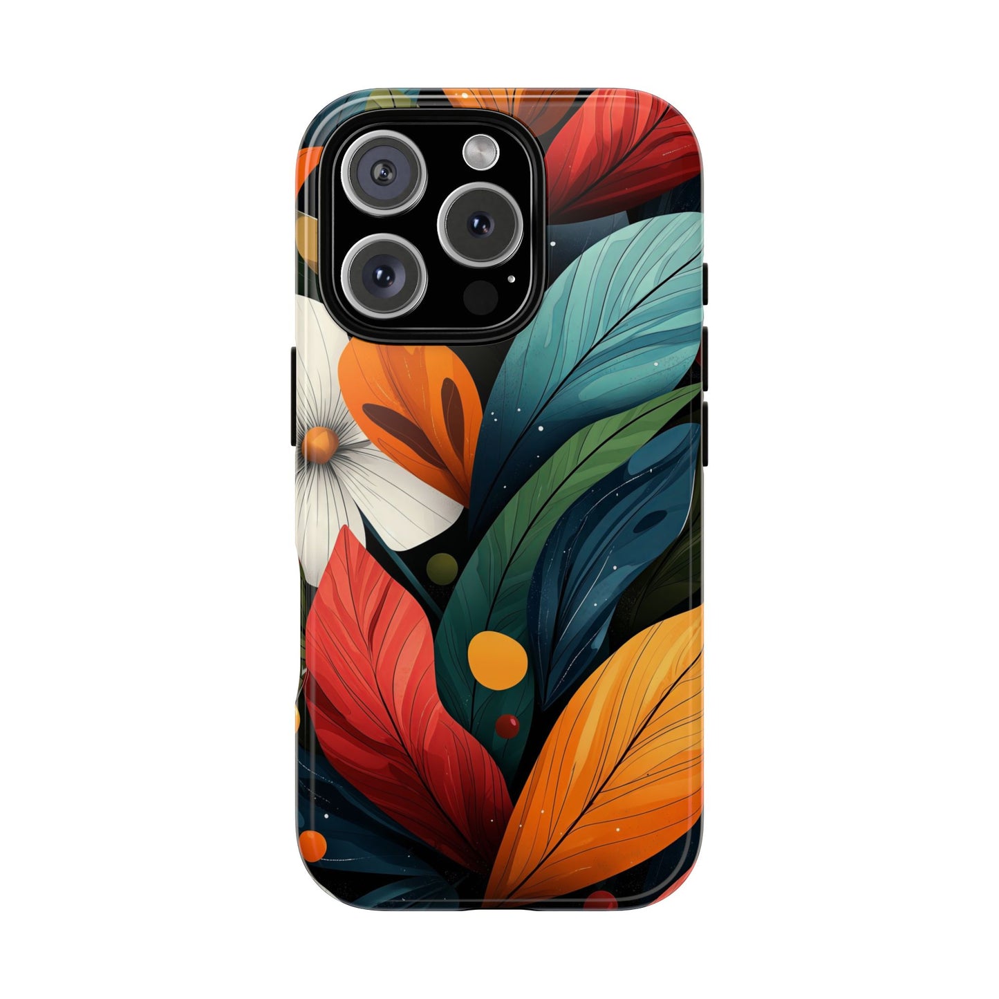 Tropical Burst Floral Phone Case | Vivid Nature Vibes for iPhone, Pixel & Samsung