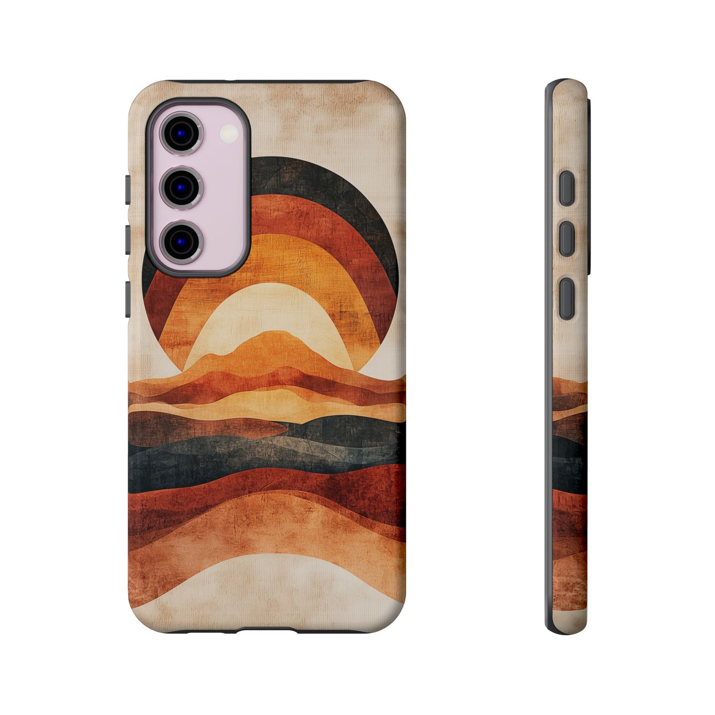 Boho Desert Sunrise Phone Case for iPhone, Pixel & Samsung