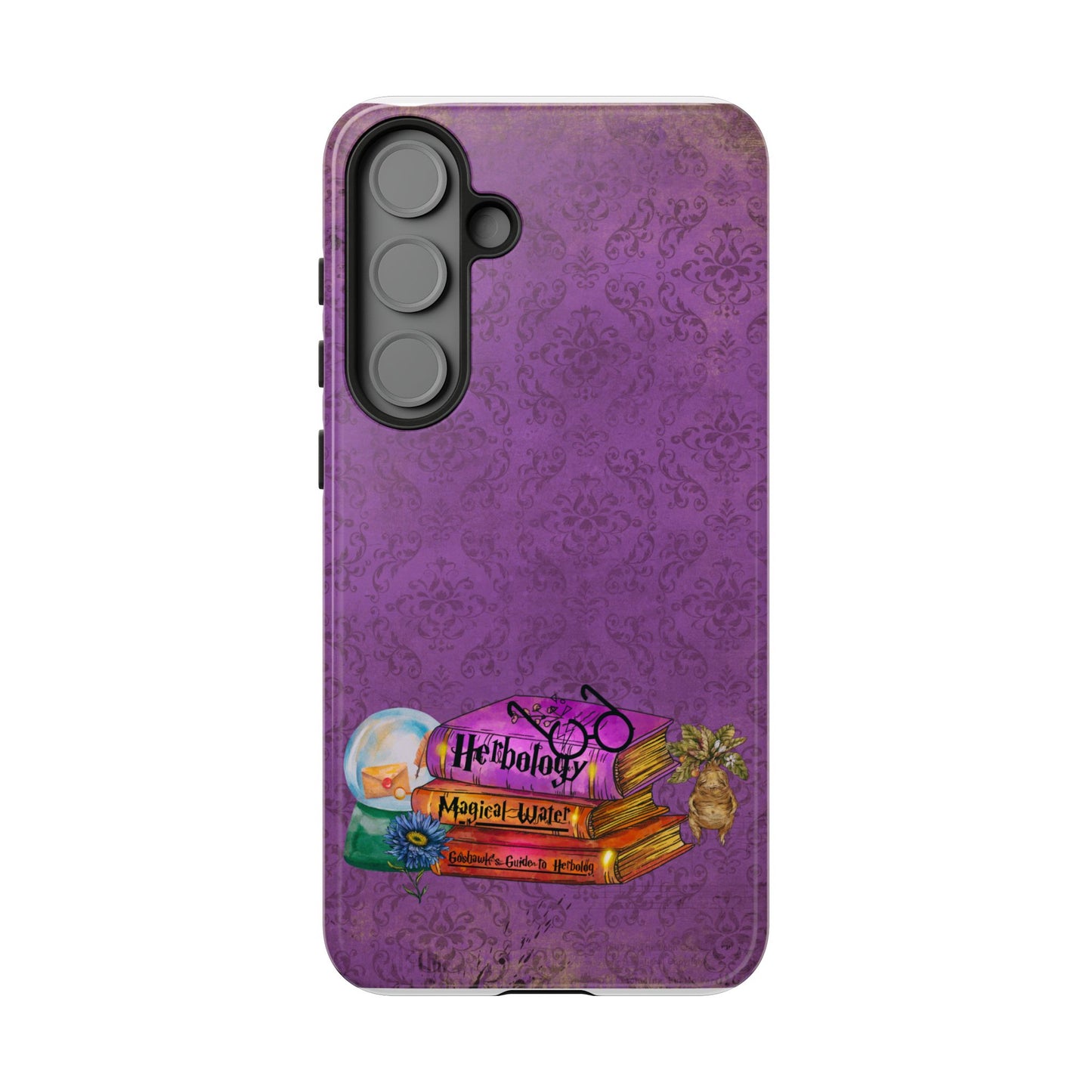 Herbology, Magical Water Witchy Phone Case for iPhone, Samsung & Google Pixel, Books Lover Gift