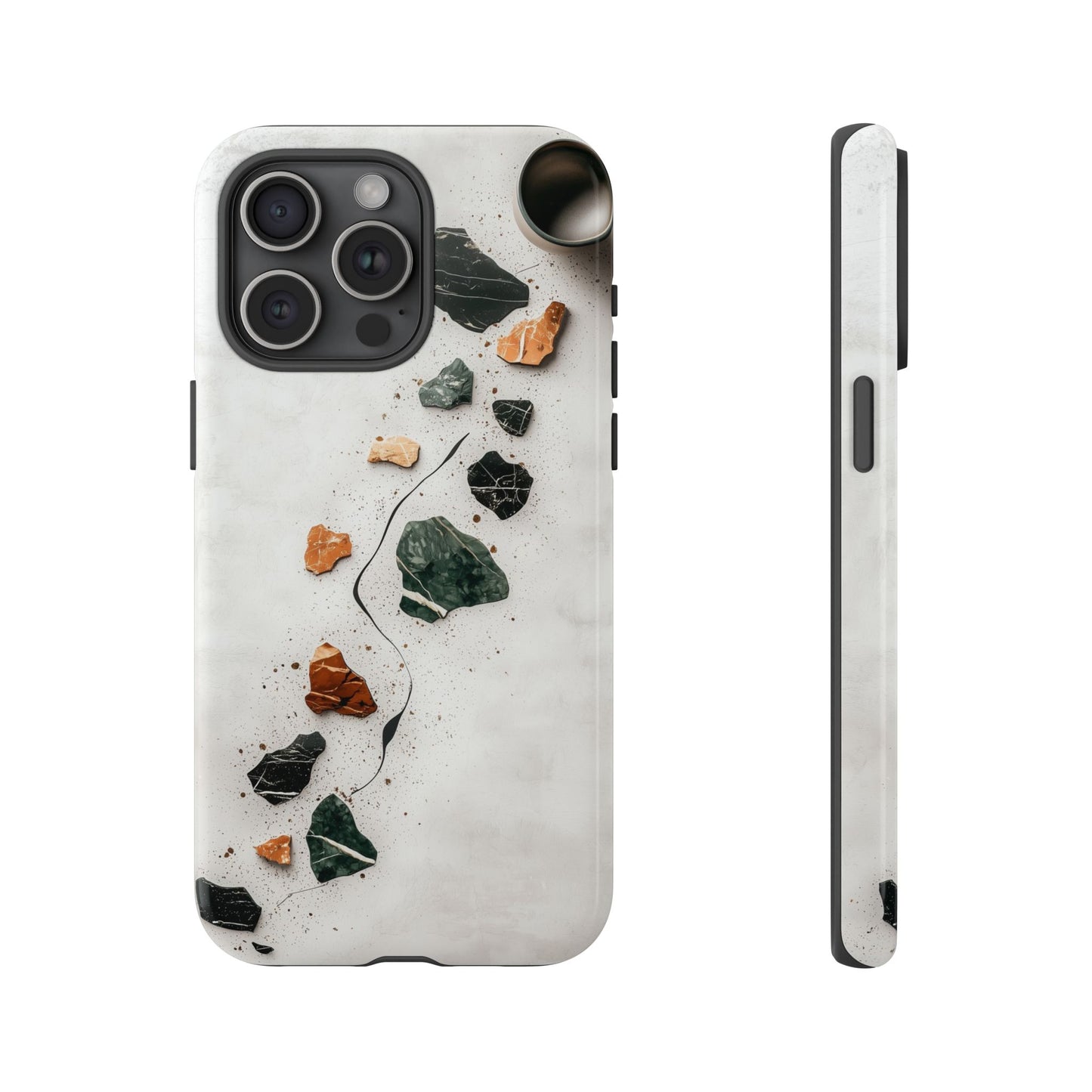 Minimalist Terrazzo Flow Phone Case for iPhone, google Pixel & Samsung