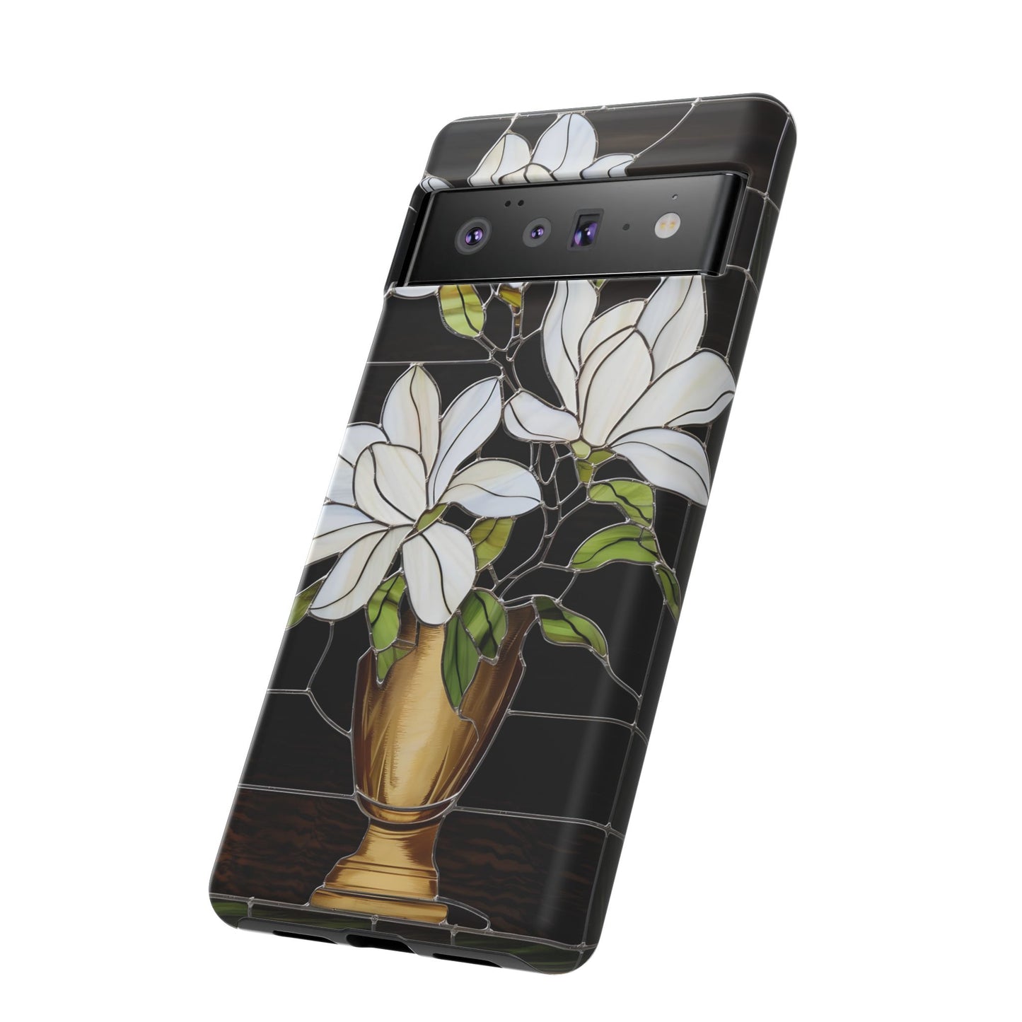 Stained Glass Floral Phone Case