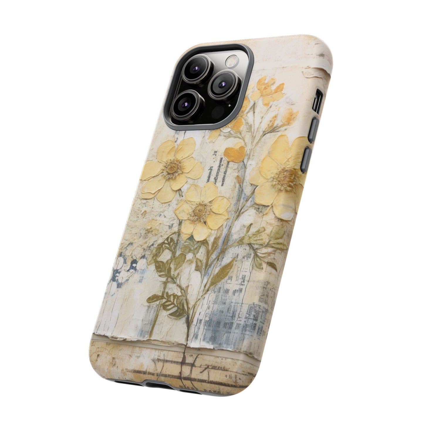 Vintage Botanical Floral Mobile Case