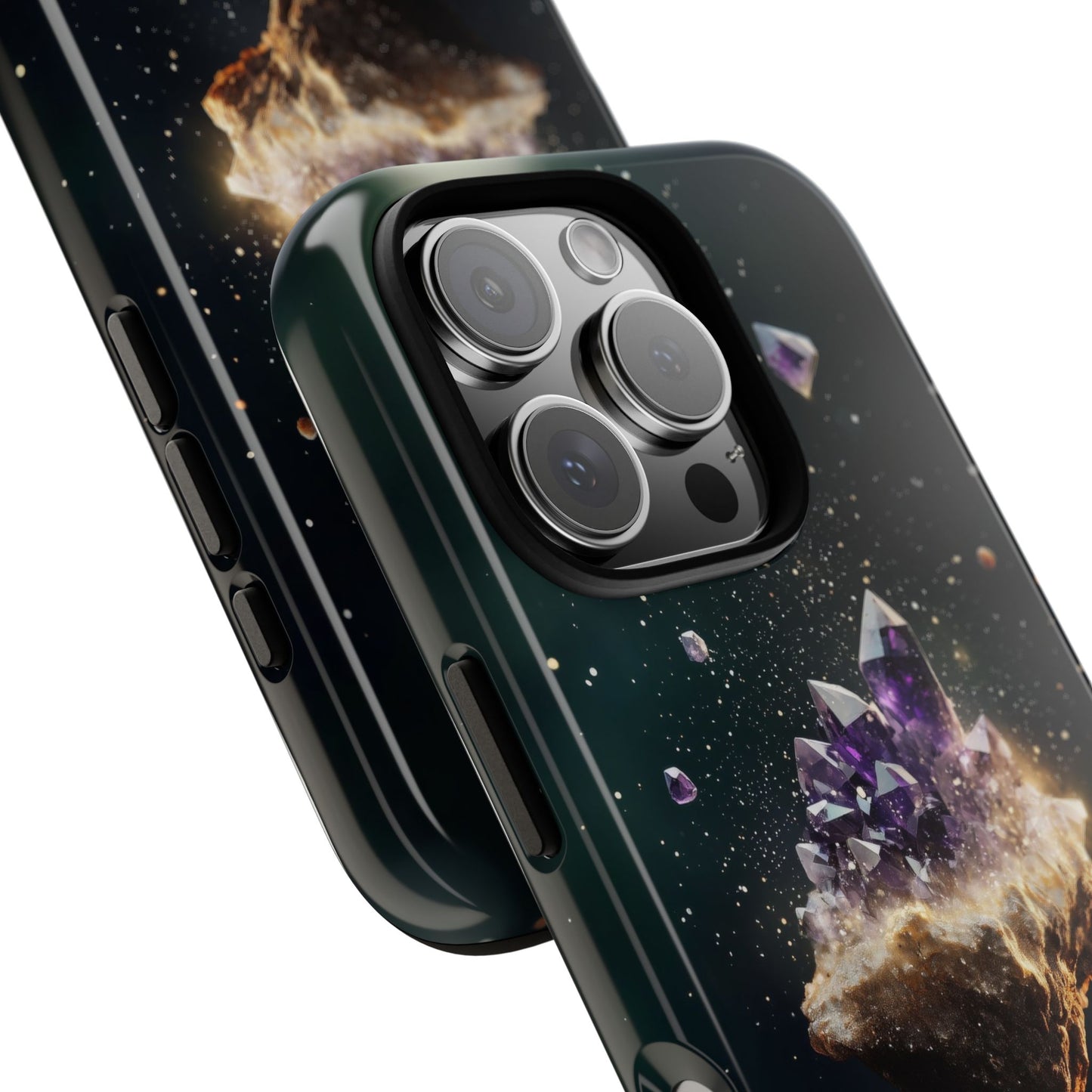 Mystic Amethyst Stones Phone Case for iPhone, Samsung & Google Pixel
