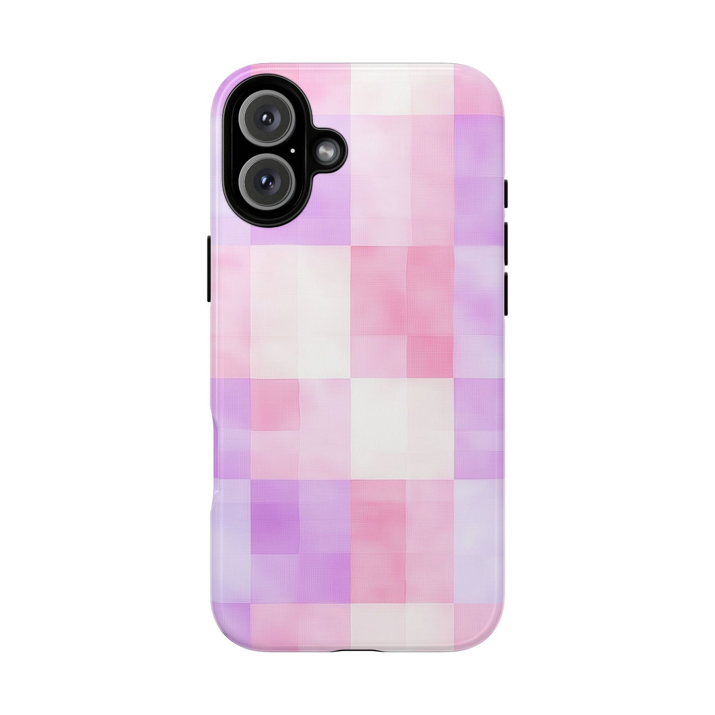 Kawaii Gingham Pastel Phone Case for iPhone, Samsung, Google Pixel