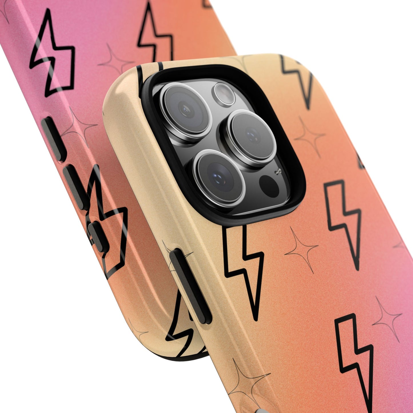 Retro Thunder Phone Case ⚡ Vintage Aesthetic for iPhone, Samsung & Pixel