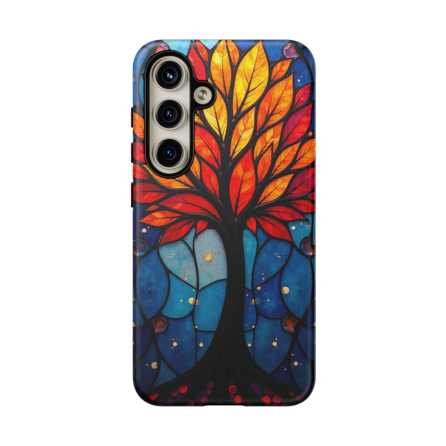 Stained Glass Tree: A Burst of Vibrant Elegance
