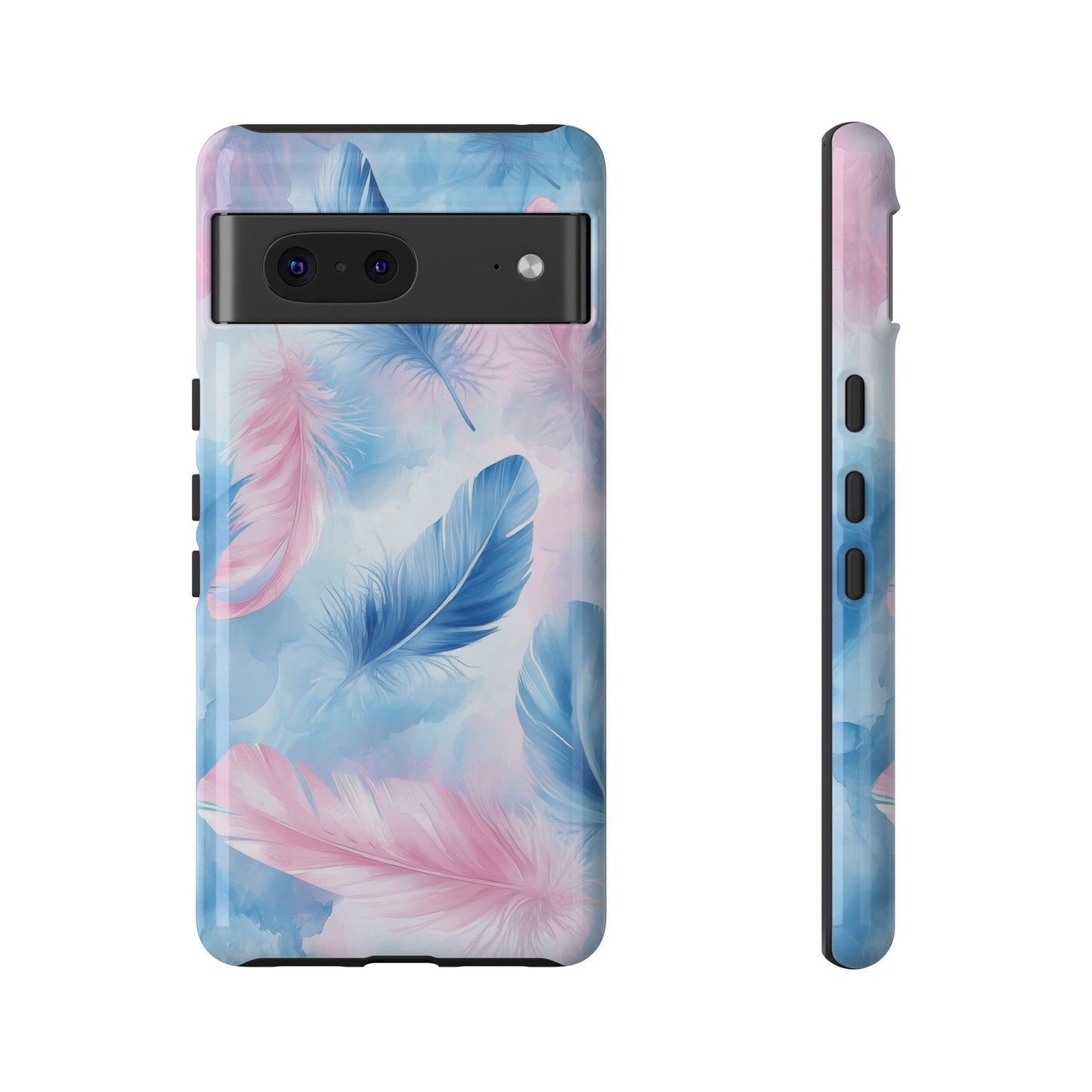 Whispering Feathers Watercolor Phone Case for iPhone, google Pixel & Samsung