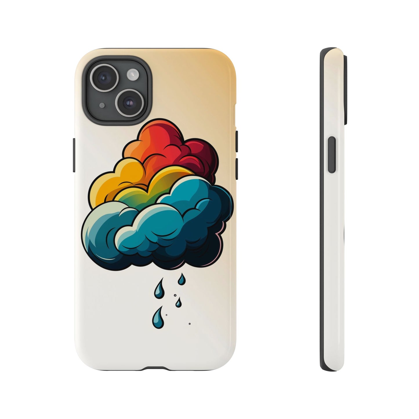 Whimsical Anime Cloud Phone Case for iPhone, Samsung, Google Pixel