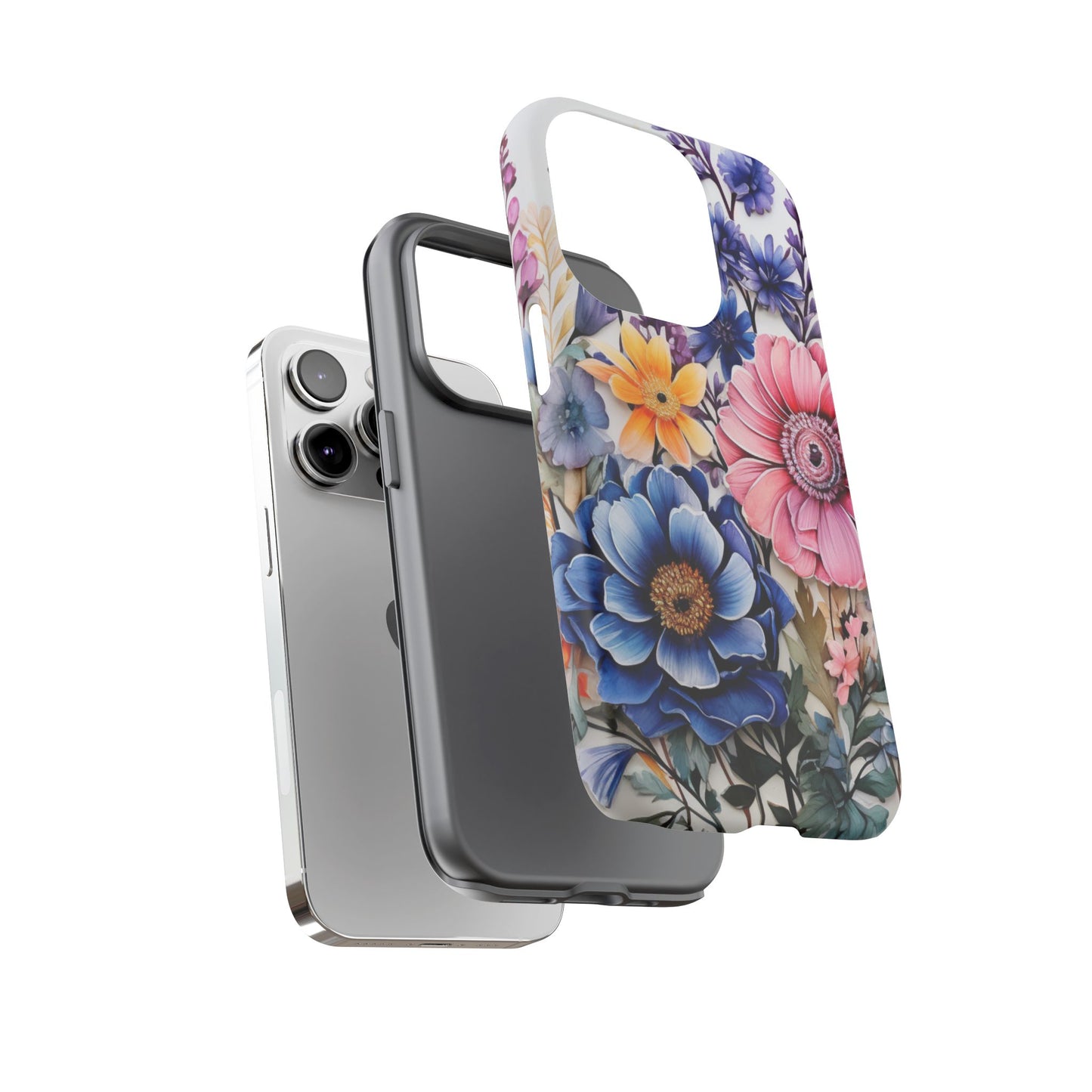 Elegant Floral Bouquet Mobile Case – Vibrant Botanical Art