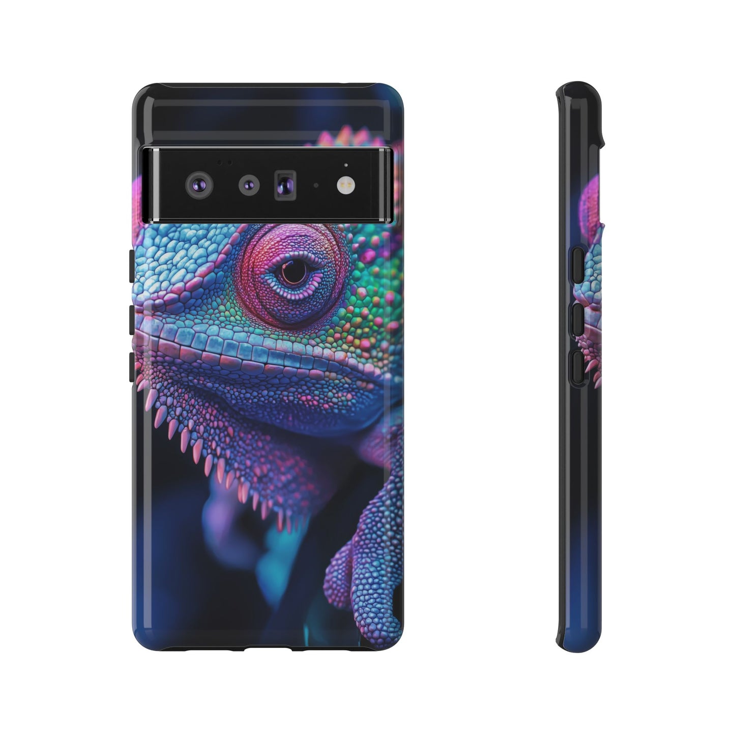 Color Shift Chameleon – Vibrant Reptile Skin Phone Case for iPhone, Pixel & Samsung