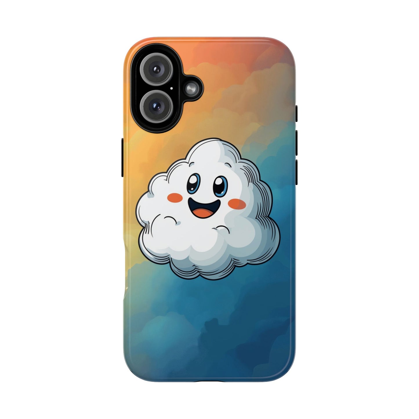 Happy Cloud Anime Phone Case for iPhone, Samsung, Google Pixel