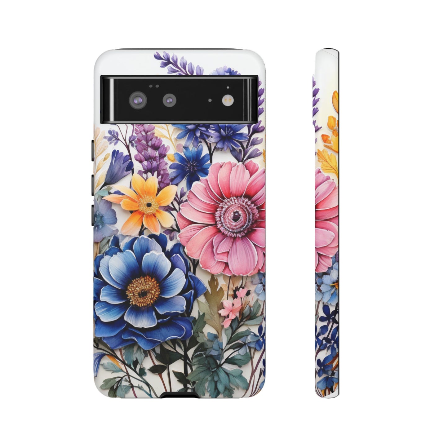 Elegant Floral Bouquet Mobile Case – Vibrant Botanical Art