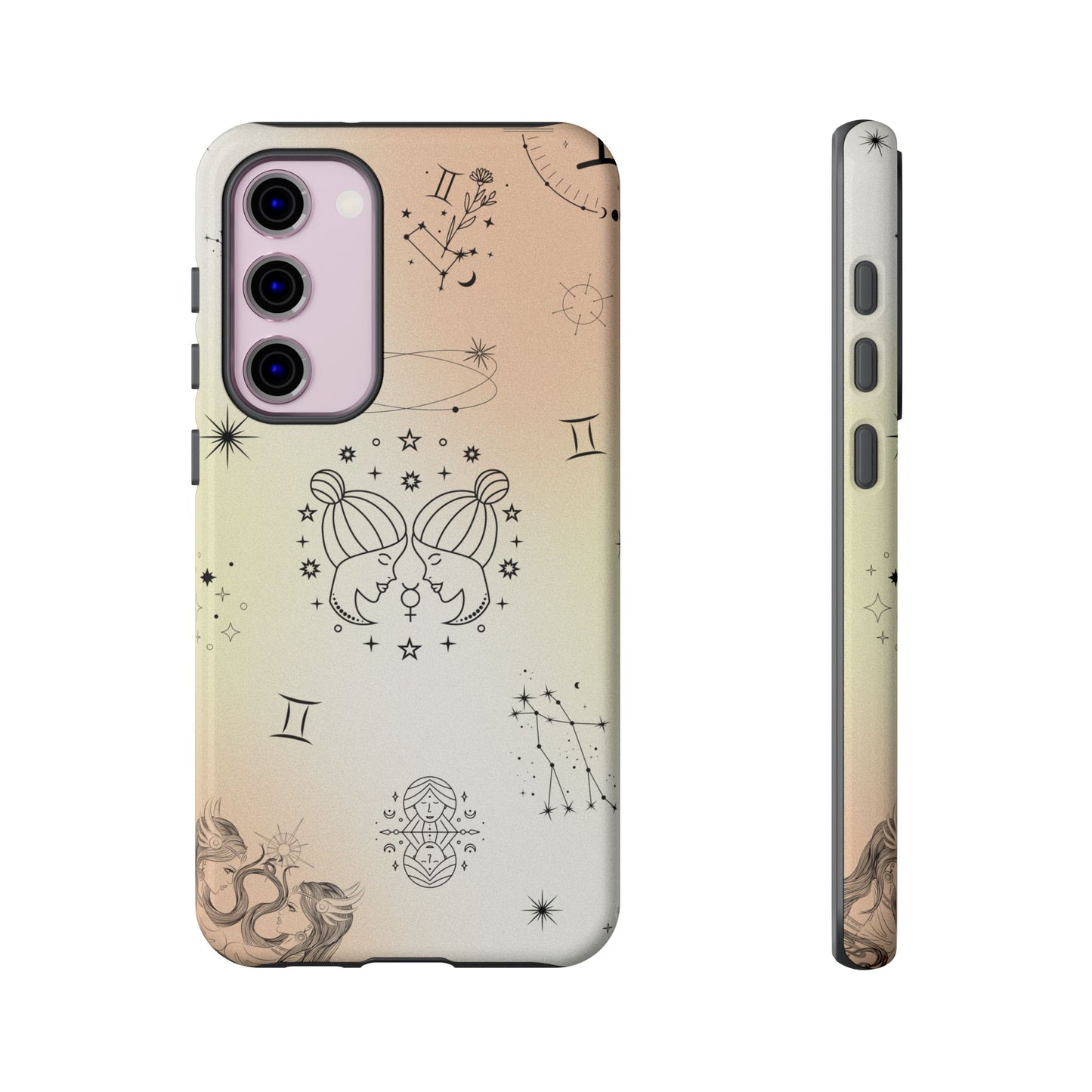 Gemini Zodiac Sign Phone Case β Playful & Dynamic Design for iPhone, Samsung & Google Pixel