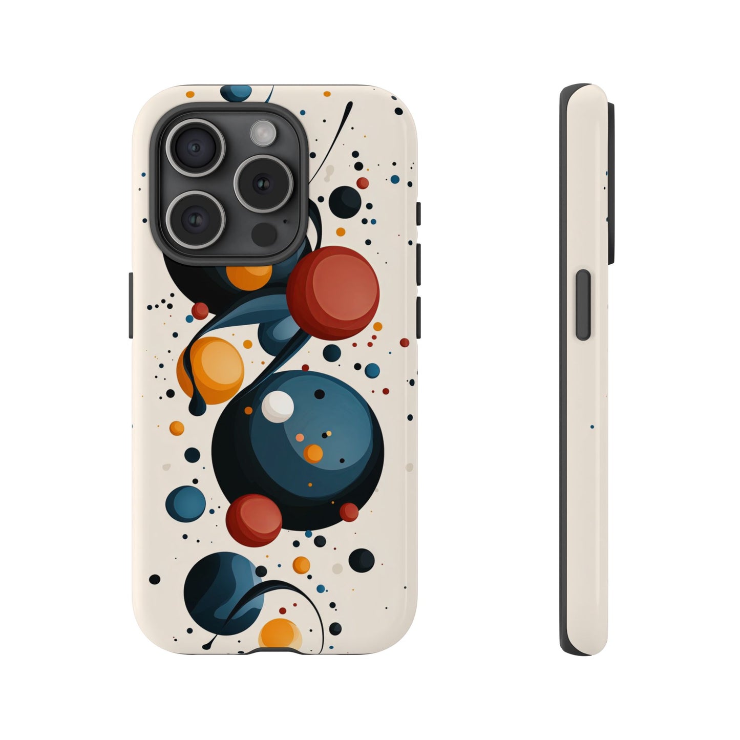 Cosmic Orbit – Abstract Sphere Phone Case for iPhone, Samsung & Pixel
