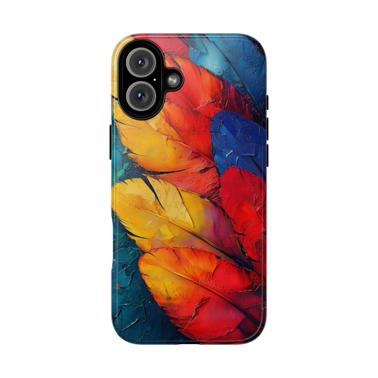Tropical Macaw Feather Phone Case for iPhone, Samsung & Google Pixel