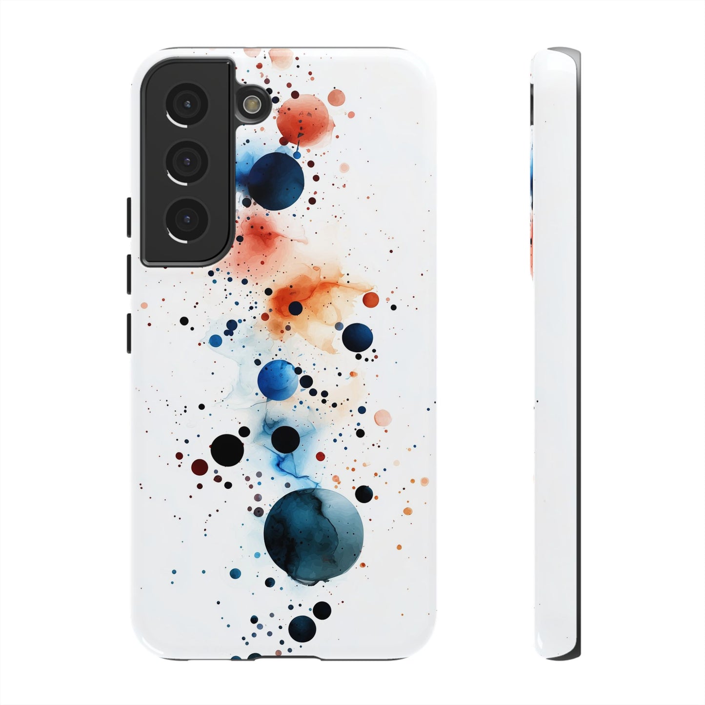 Celestial Splash" – Watercolor Abstract Phone Case for iPhone, google Pixel & Samsung