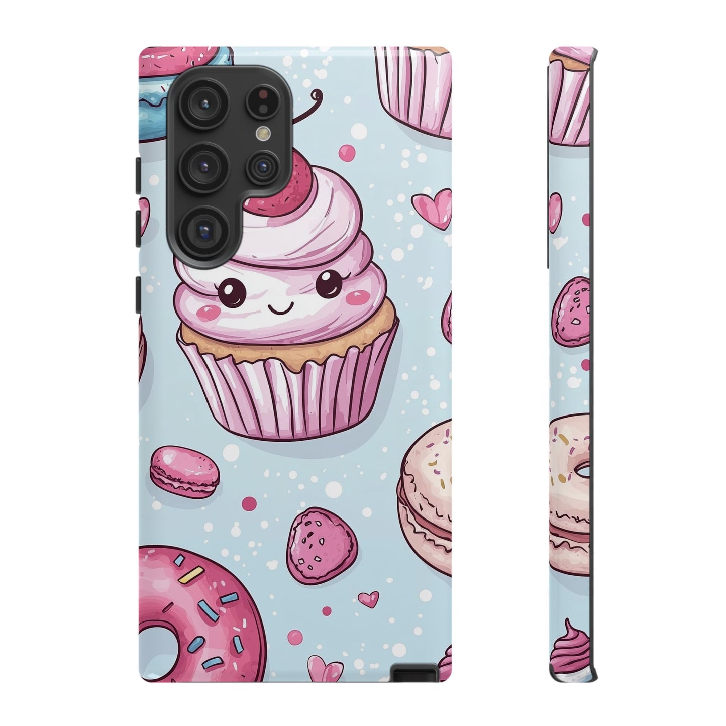 Kawaii Sweets: Adorable Dessert Anime Phone Case for iPhone, Samsung, Google Pixel