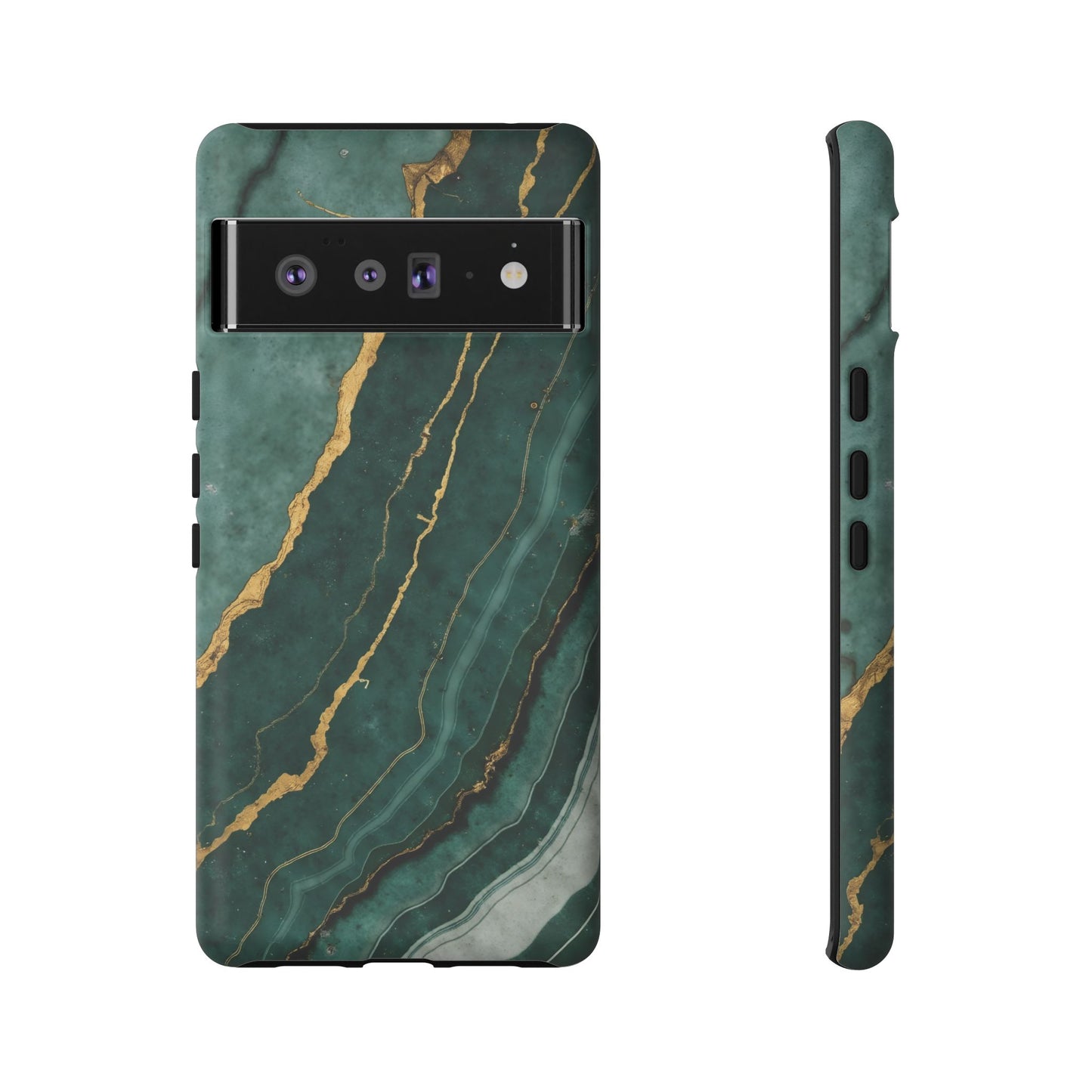 Jade Green Marble Case Design