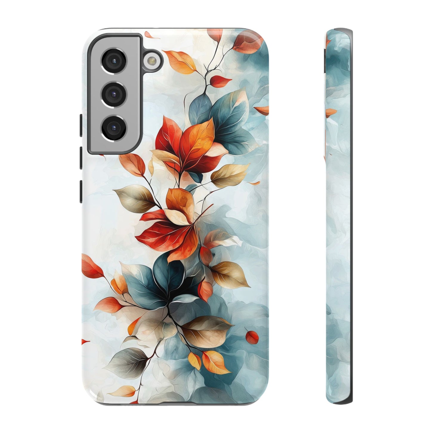 Whispering Leaves | Elegant Watercolor Floral Phone Case