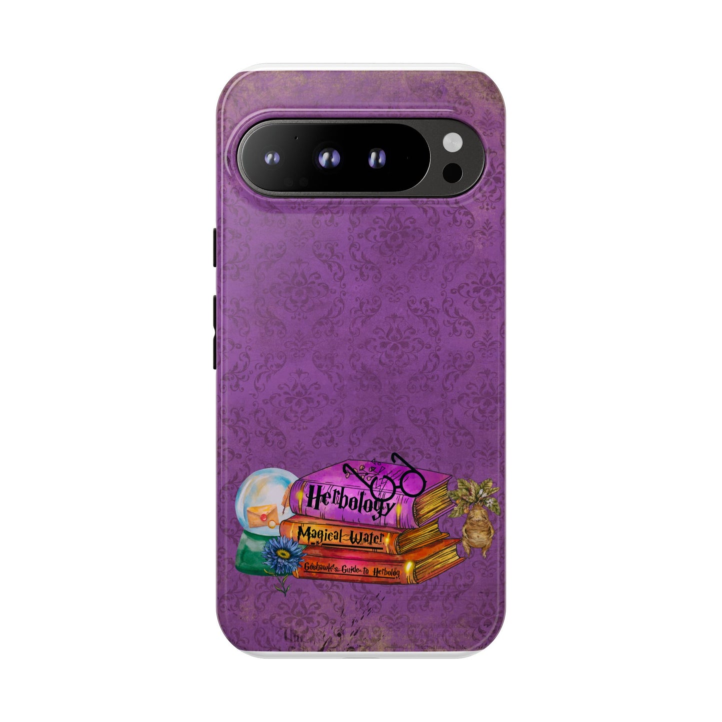 Herbology, Magical Water Witchy Phone Case for iPhone, Samsung & Google Pixel, Books Lover Gift