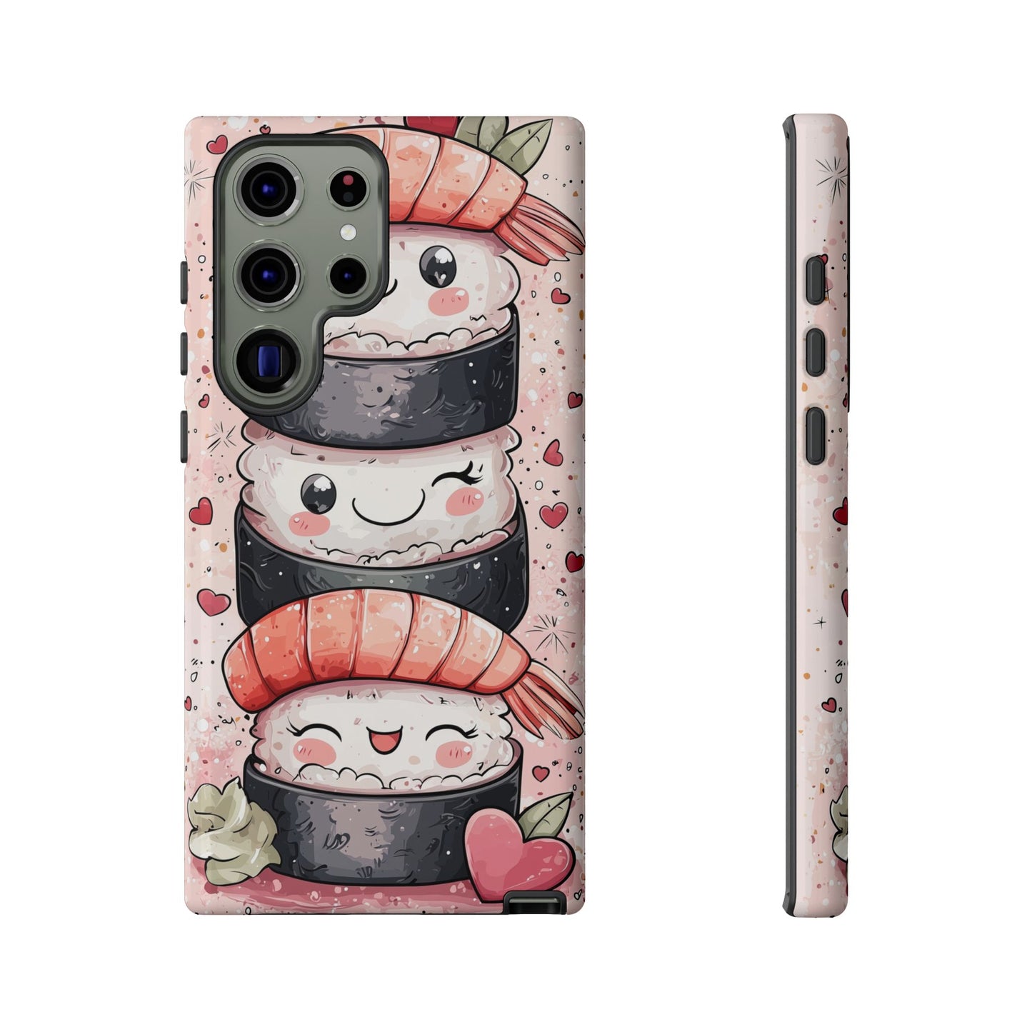 Anime Sushi Stack Phone Case β Cute & Tasty-Inspired Design for iPhone, Samsung, and Google Pixel
