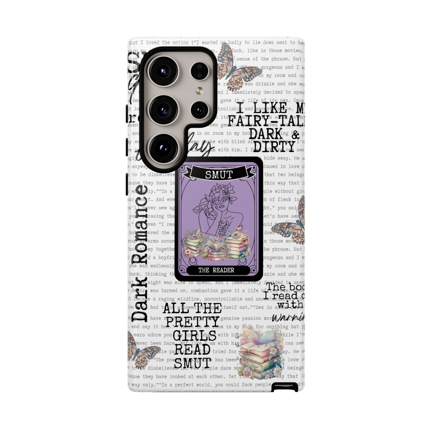 Smut Queen Phone Case β iPhone, Samsung & Google Pixel Cute Bookish Cover, Book Lover Gift