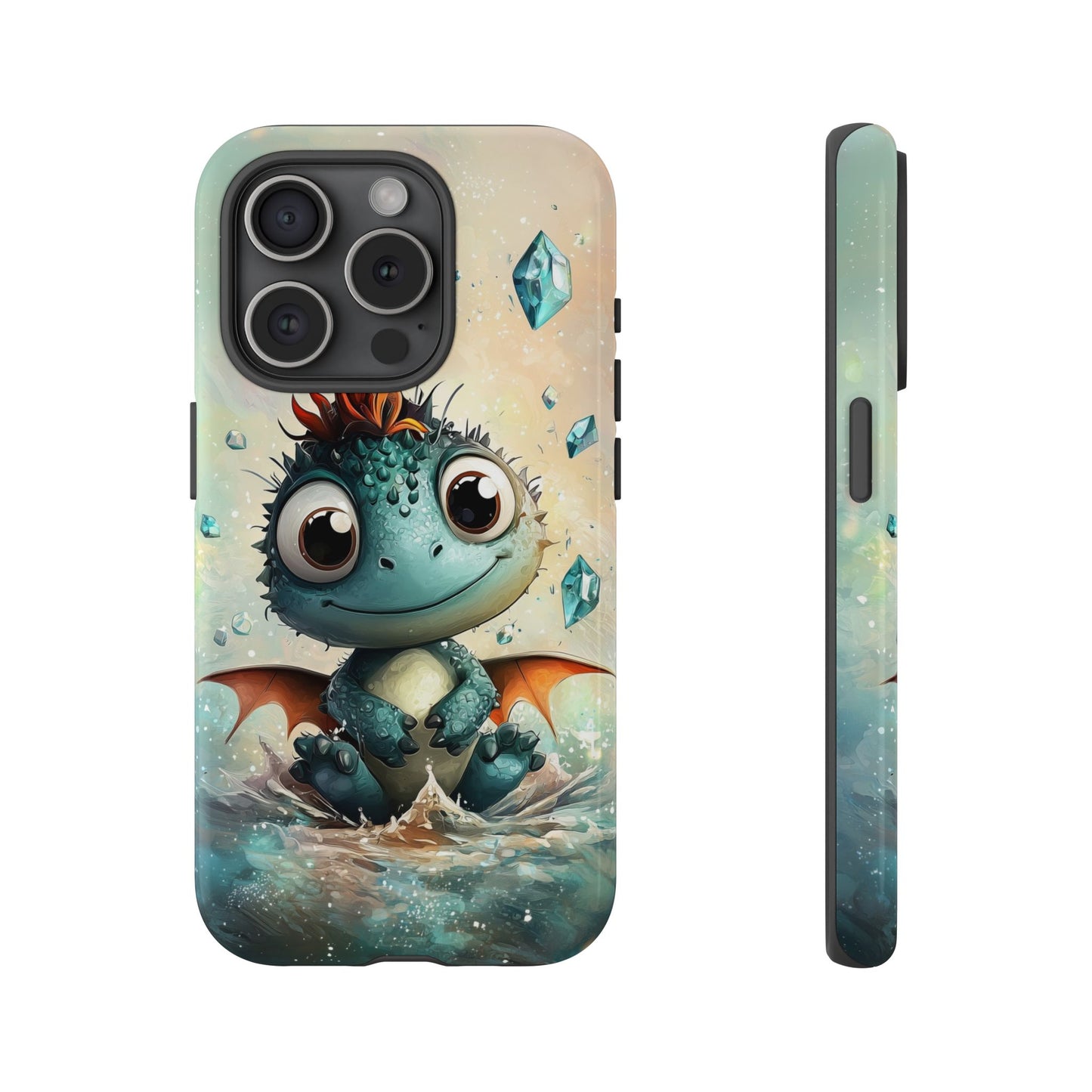 Mystic Baby Dragon - Fantasy Anime Phone Case for iPhone, Samsung, Google Pixel