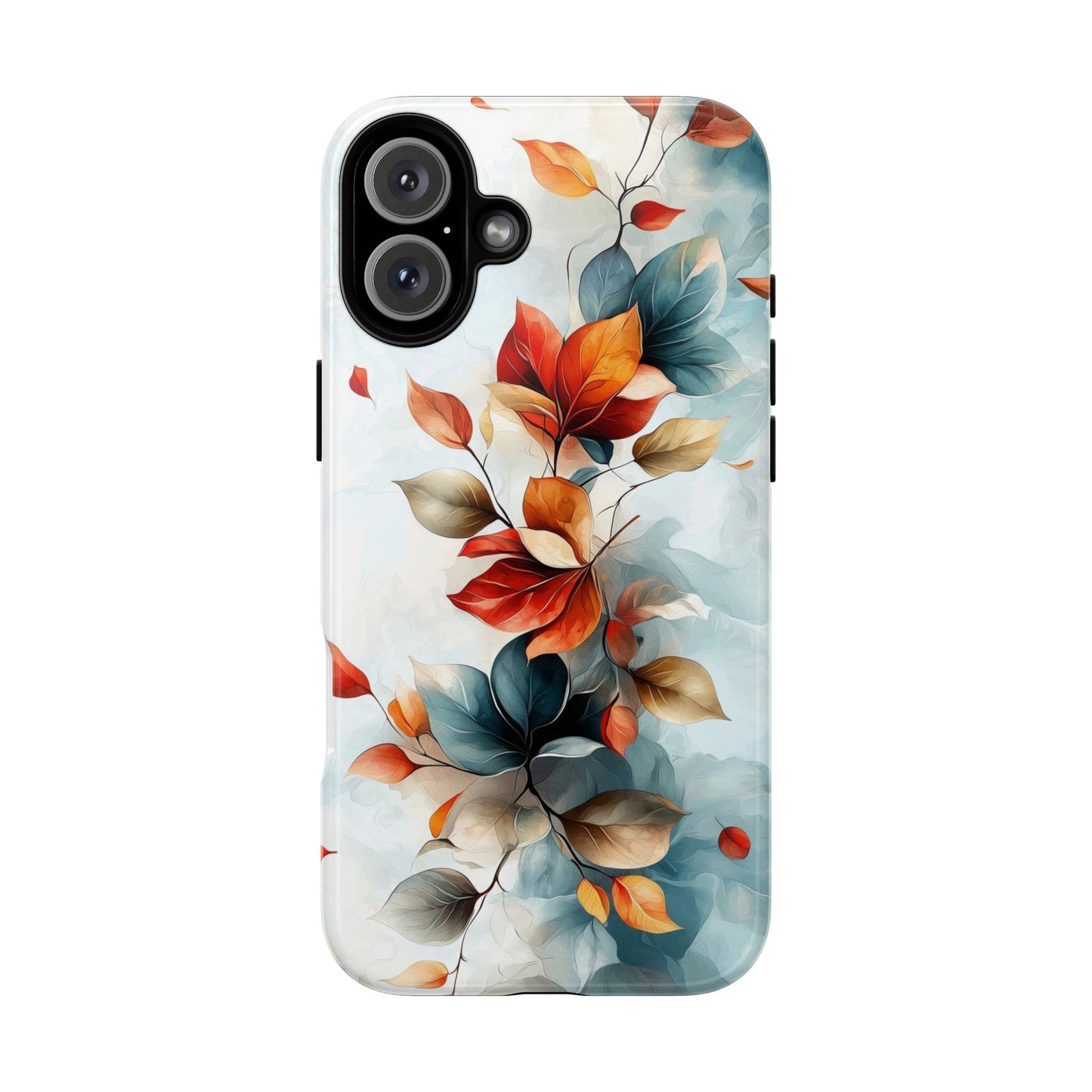 Whispering Leaves | Elegant Watercolor Floral Phone Case