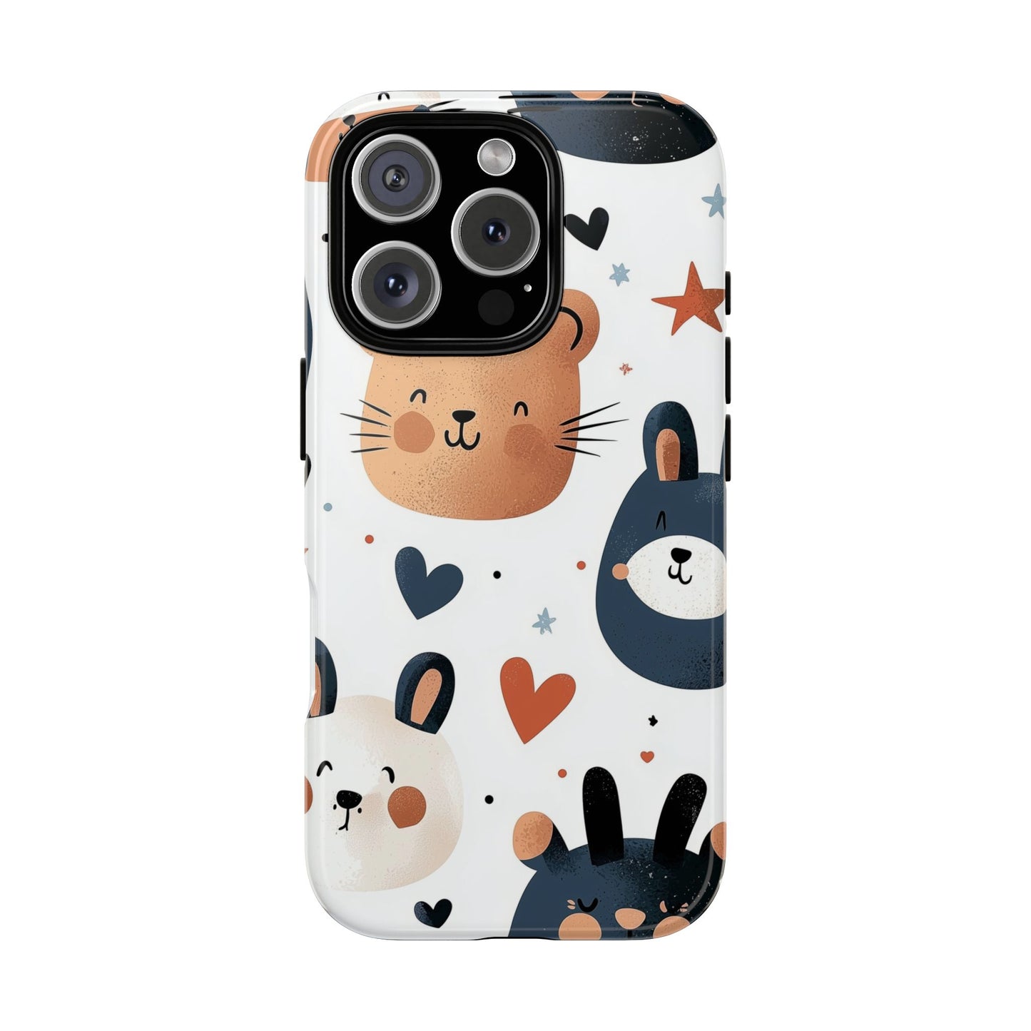 Cute Critters Anime Phone Case for iPhone, Samsung, Google Pixel