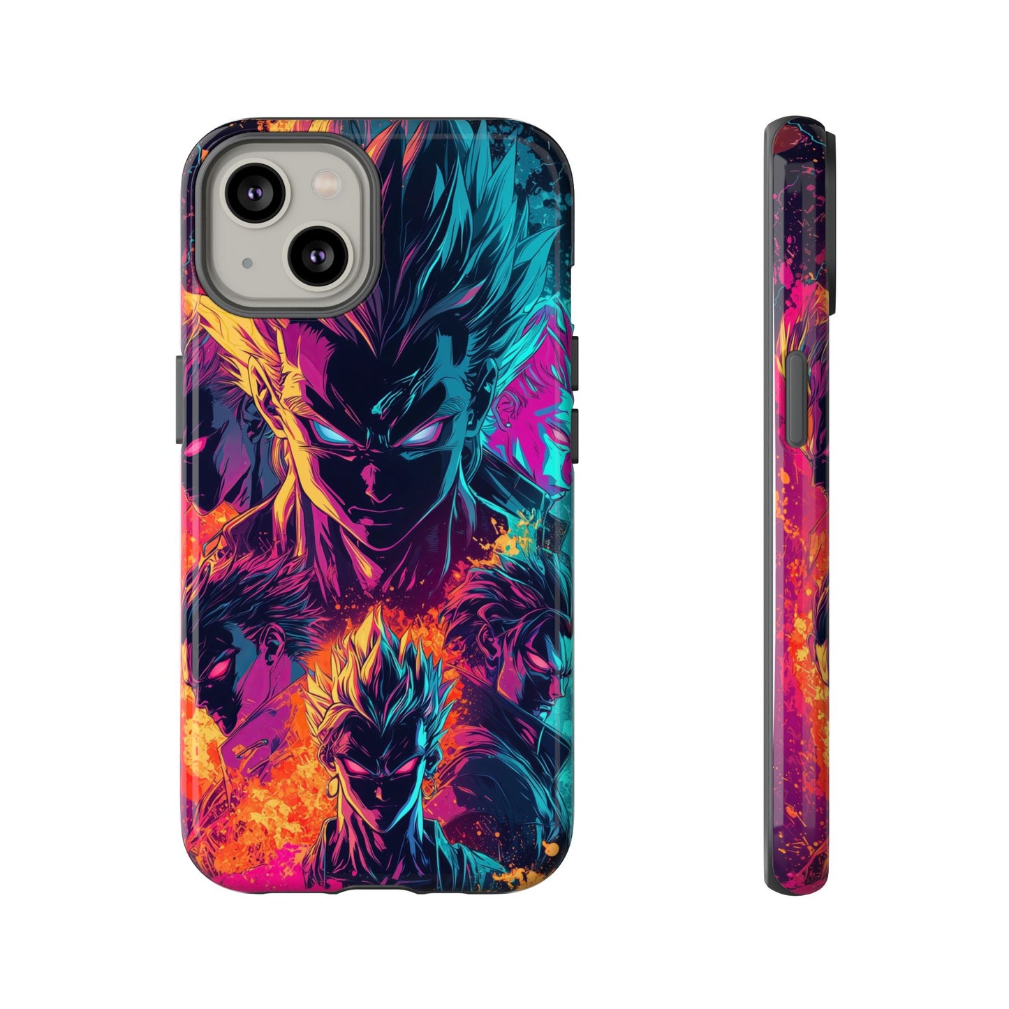 Multiverse Saiyan Rebellion | Comic-Style Anime Warriors Explosion Phone Case for iPhone, Samsung & Pixel