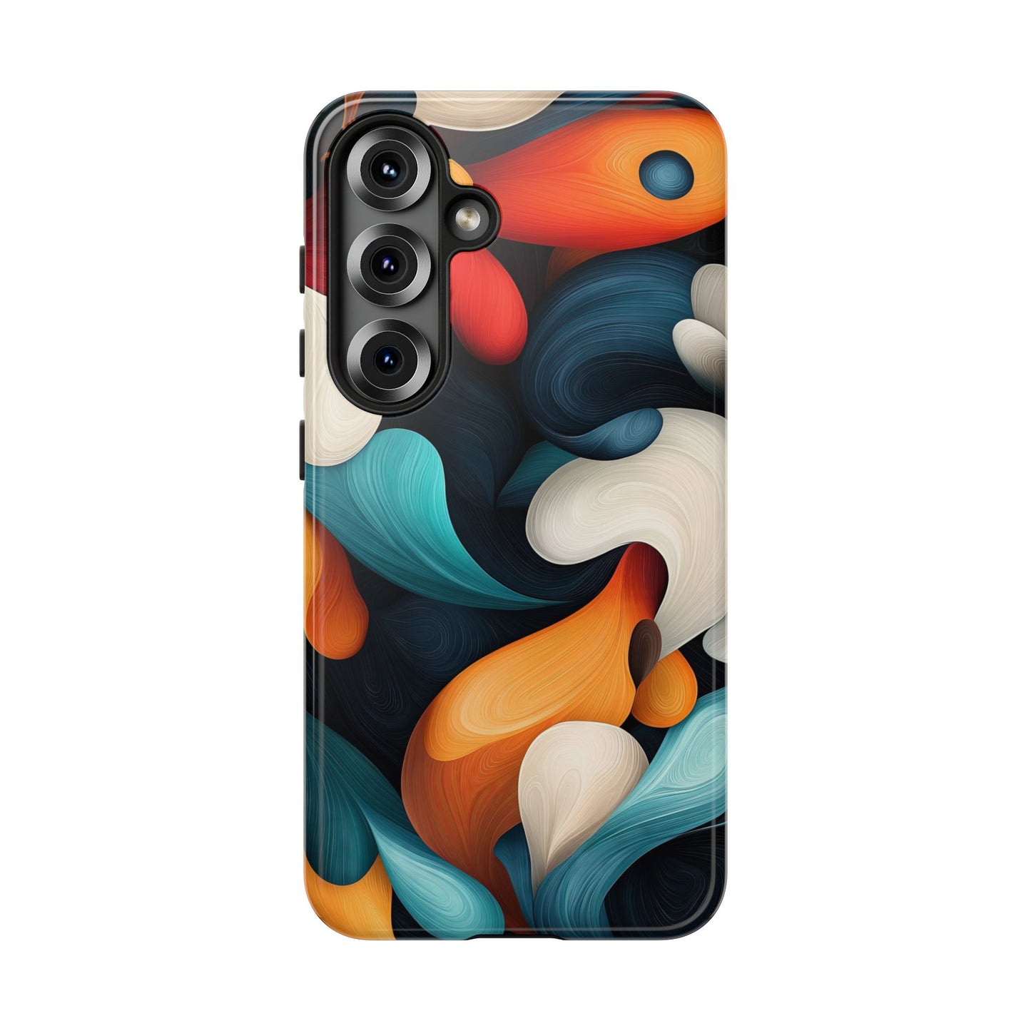 Swirl Spectrum – Vibrant Abstract Phone Case for iPhone, Samsung & Pixel
