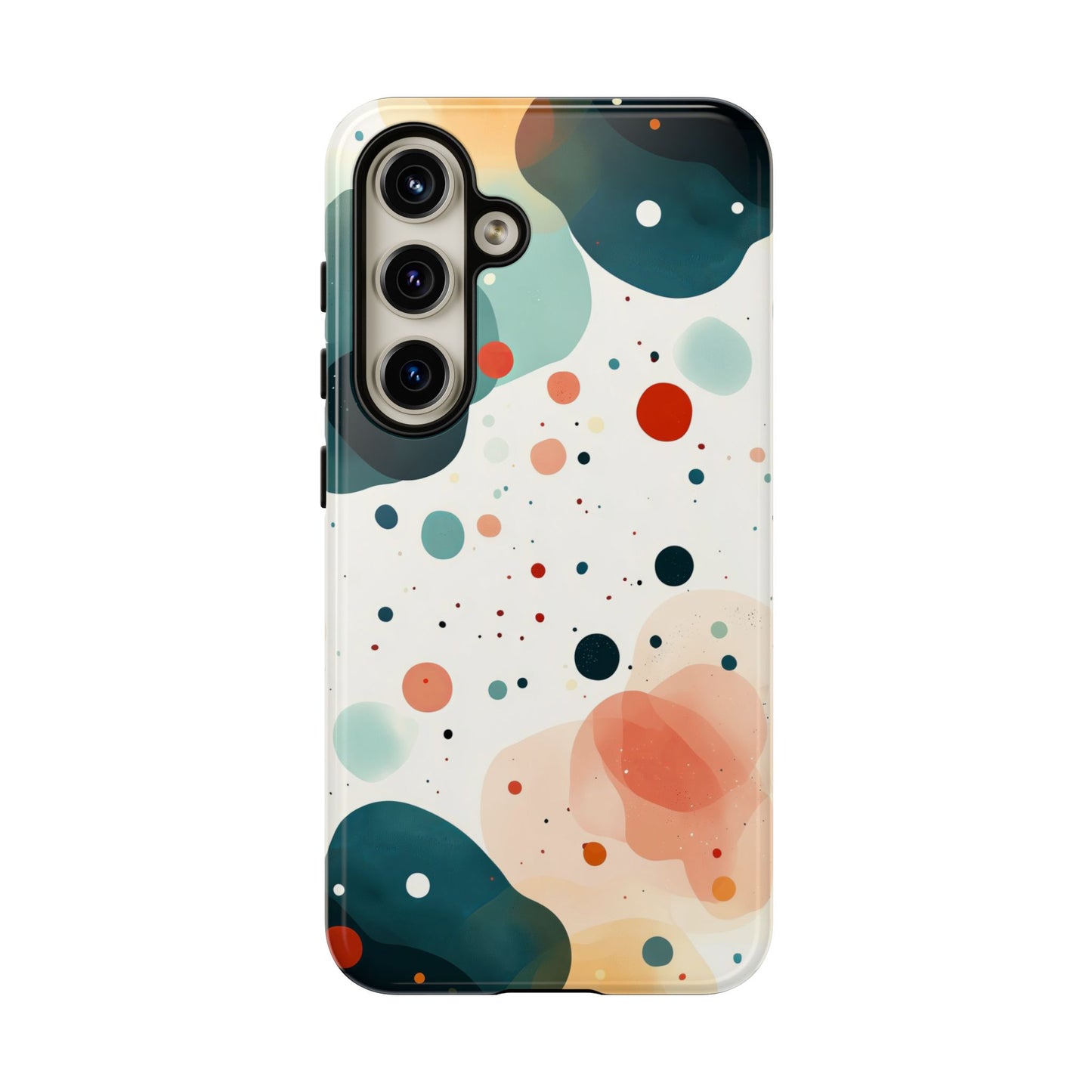 Cosmic Bloom – Abstract Orb Pattern Phone Case – iPhone, Google Pixel, Samsung