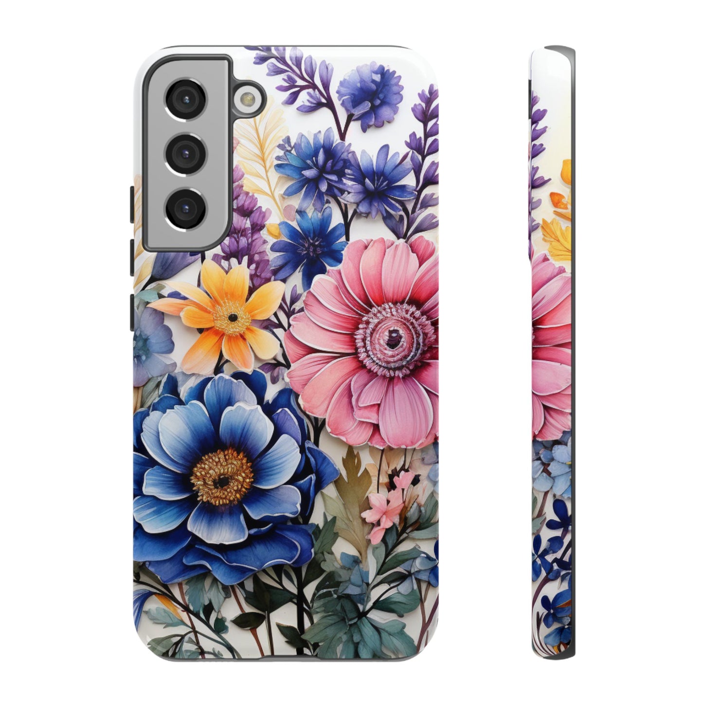 Elegant Floral Bouquet Mobile Case – Vibrant Botanical Art