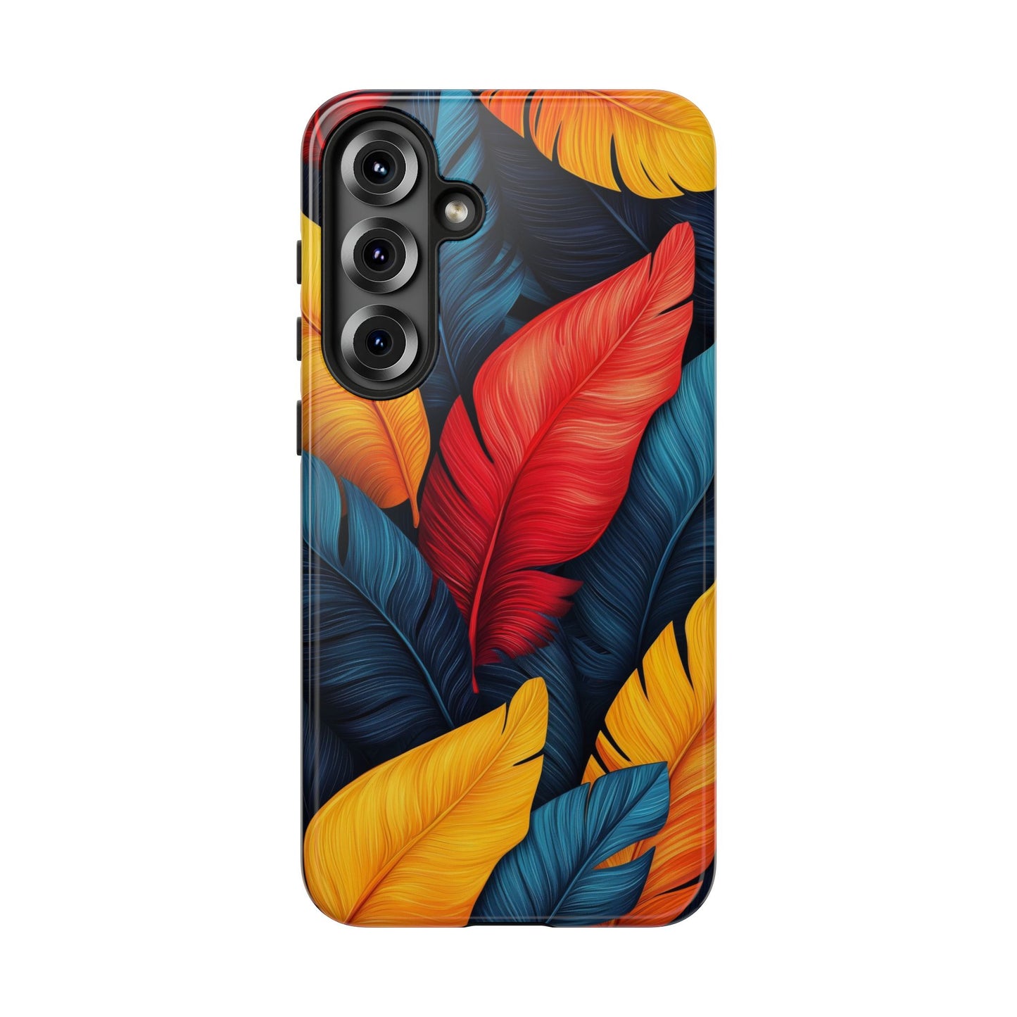 Jungle Toucan Feathers Phone Case β Vibrant & Unique for iPhone, Pixel & Samsung