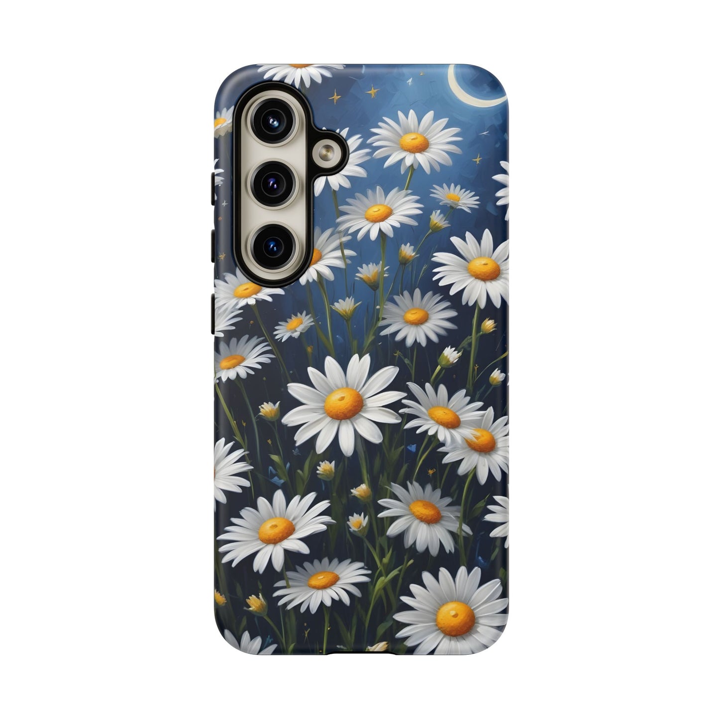Witchy Daisy Flowers Phone Case Vintage Botanical Cover