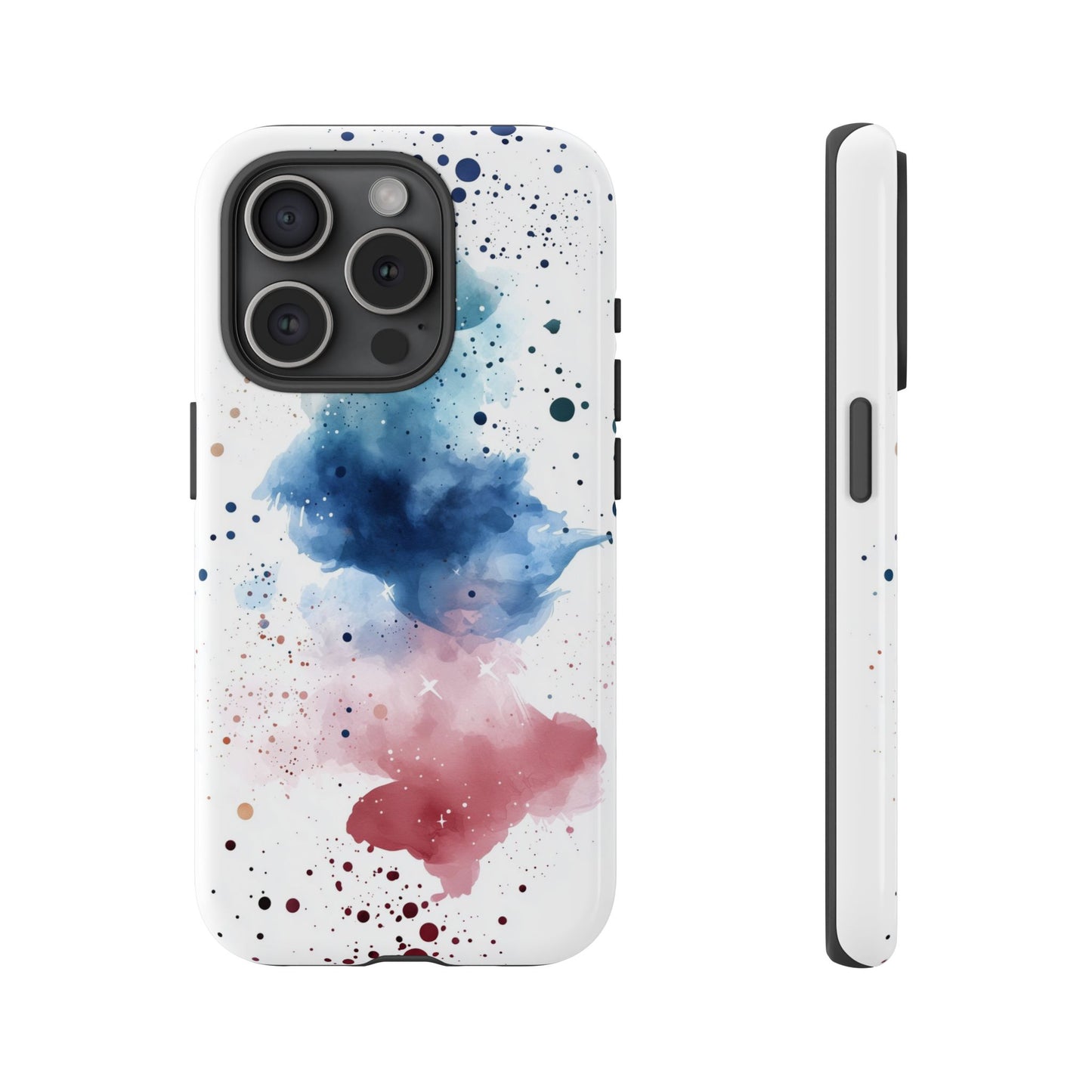 Cosmic Bloom Watercolor Phone Case for iPhone, google Pixel & Samsung