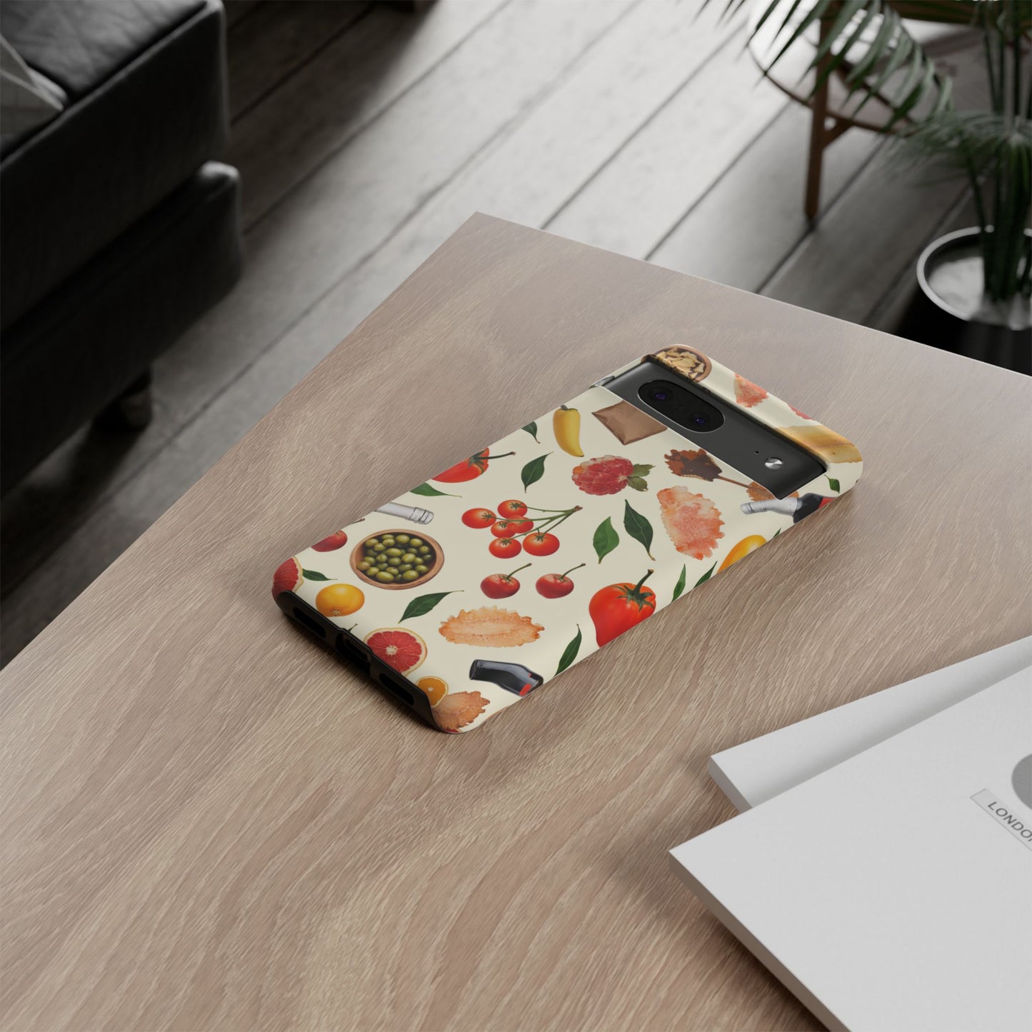 Fresh Fruits & Veggies Pattern Phone Case