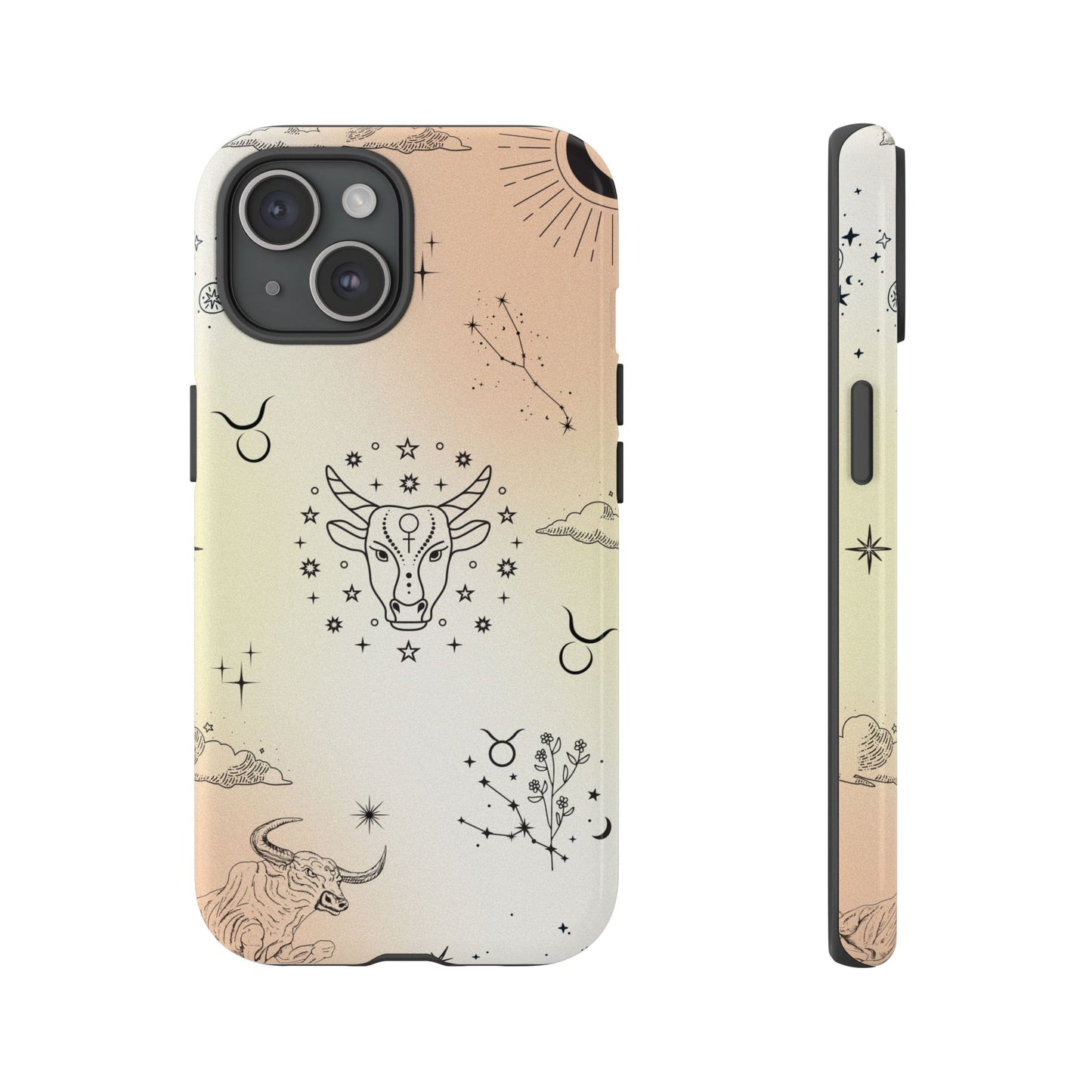 Taurus Zodiac Sign Phone Case β Elegant & Earthy Style for iPhone, Samsung & Google Pixel