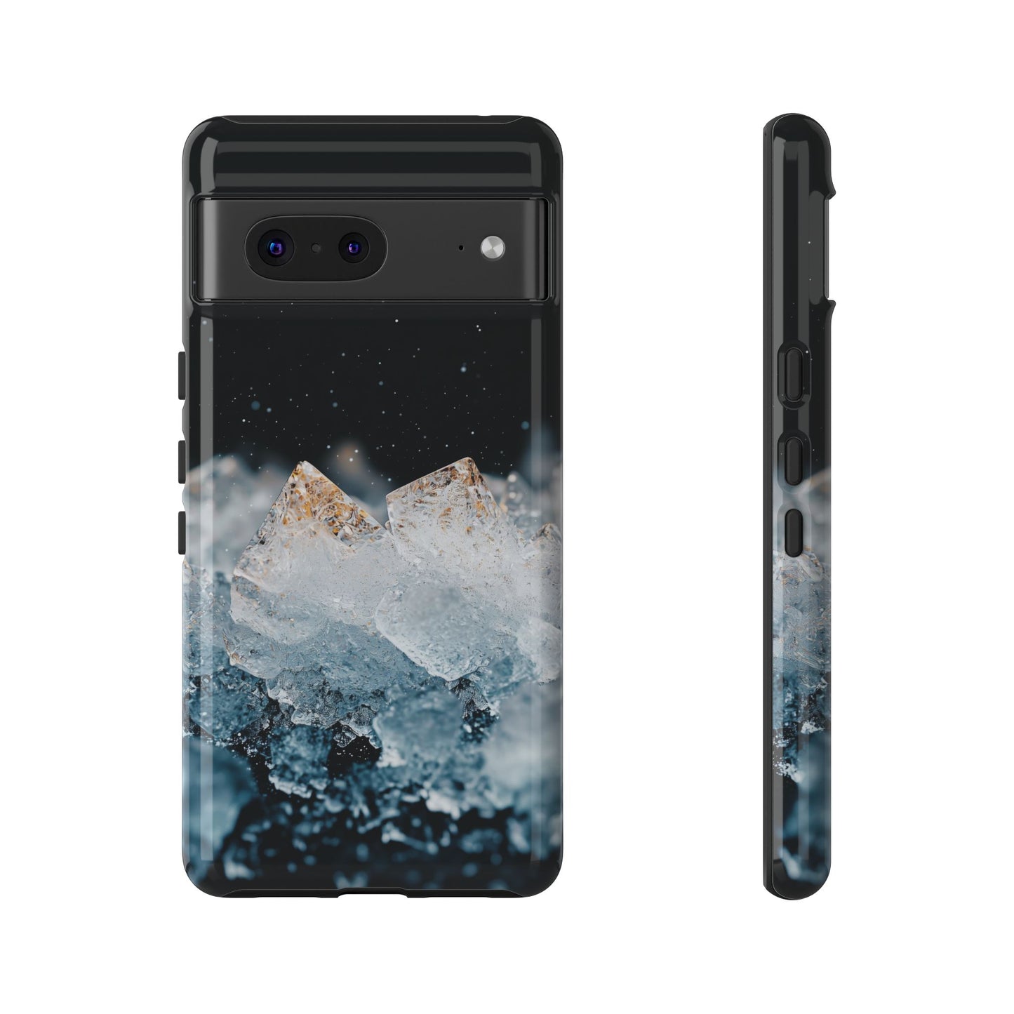 Crystal Ice Stones Phone Case for iPhone, Samsung & Google Pixel
